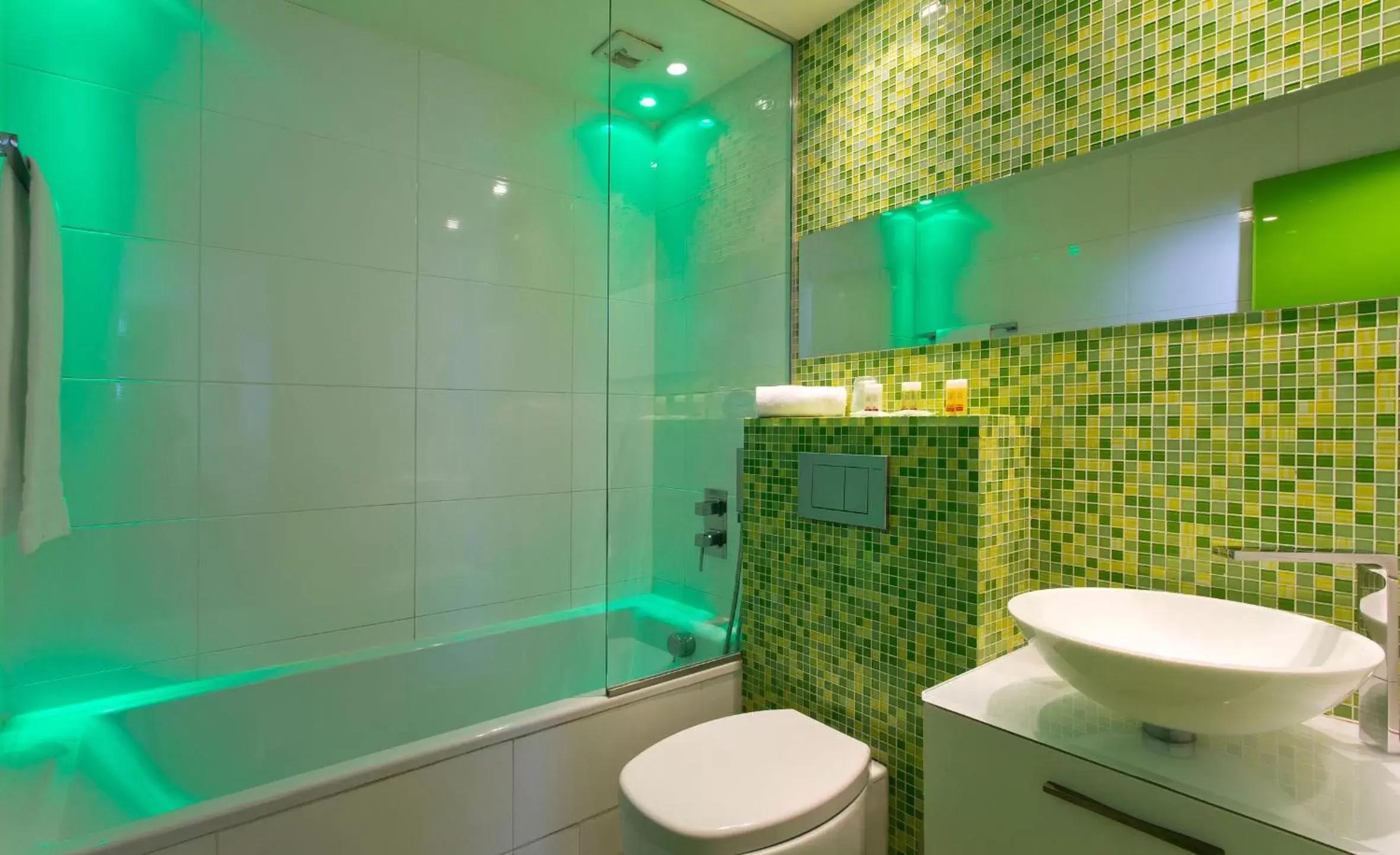 Bathroom in Color Design Hotel