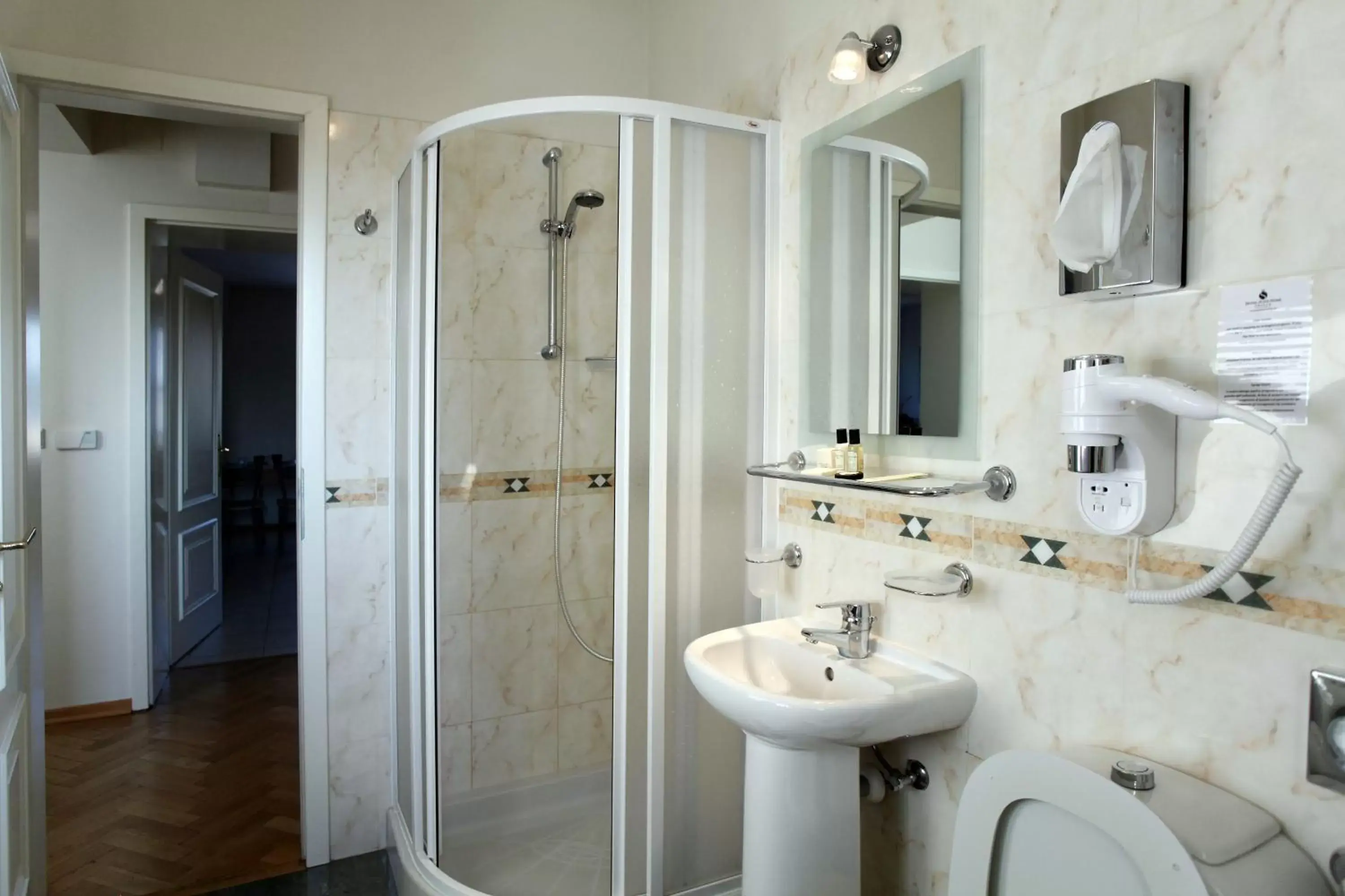 Bathroom in Hotel Suite Home Prague