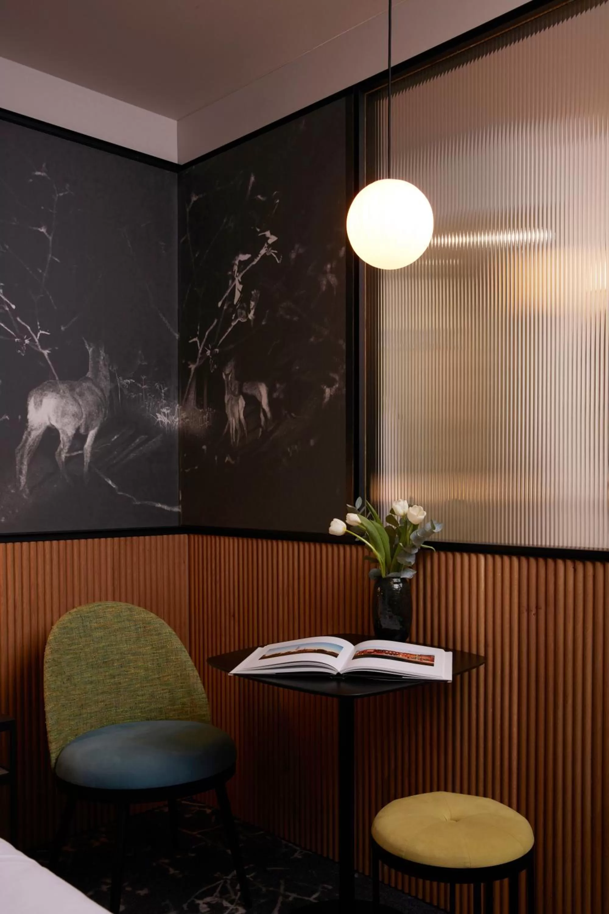 Bedroom in Drawing House