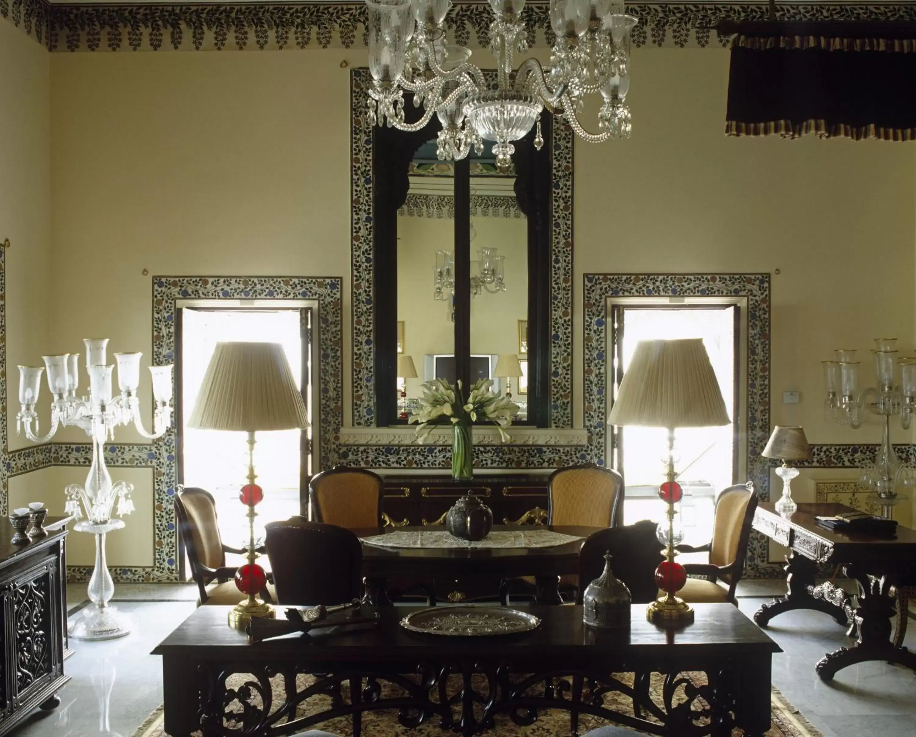 Restaurant/places to eat, Seating Area in Taj Lake Palace Udaipur