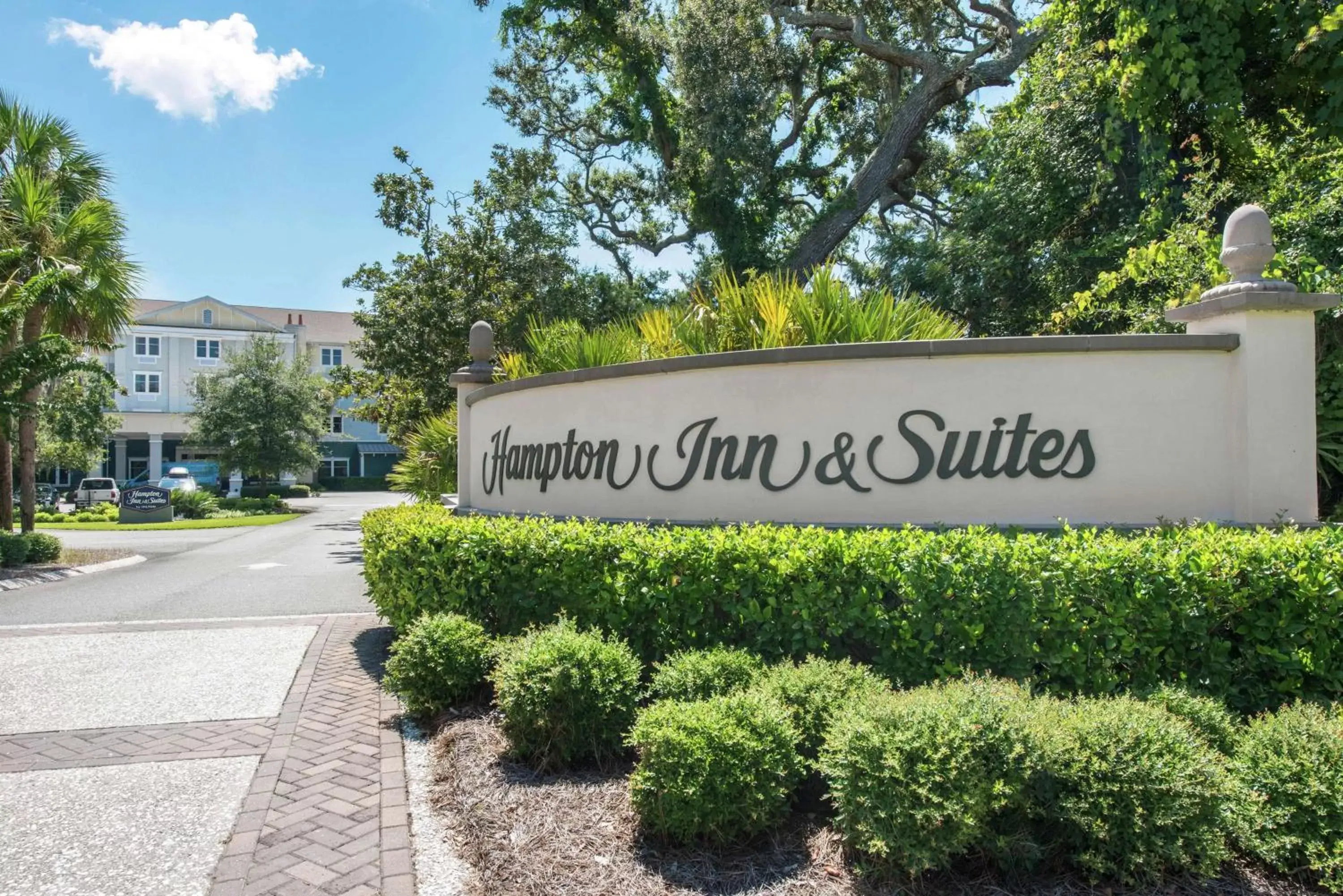 Property building, Property Logo/Sign in Hampton Inn & Suites Jekyll Island