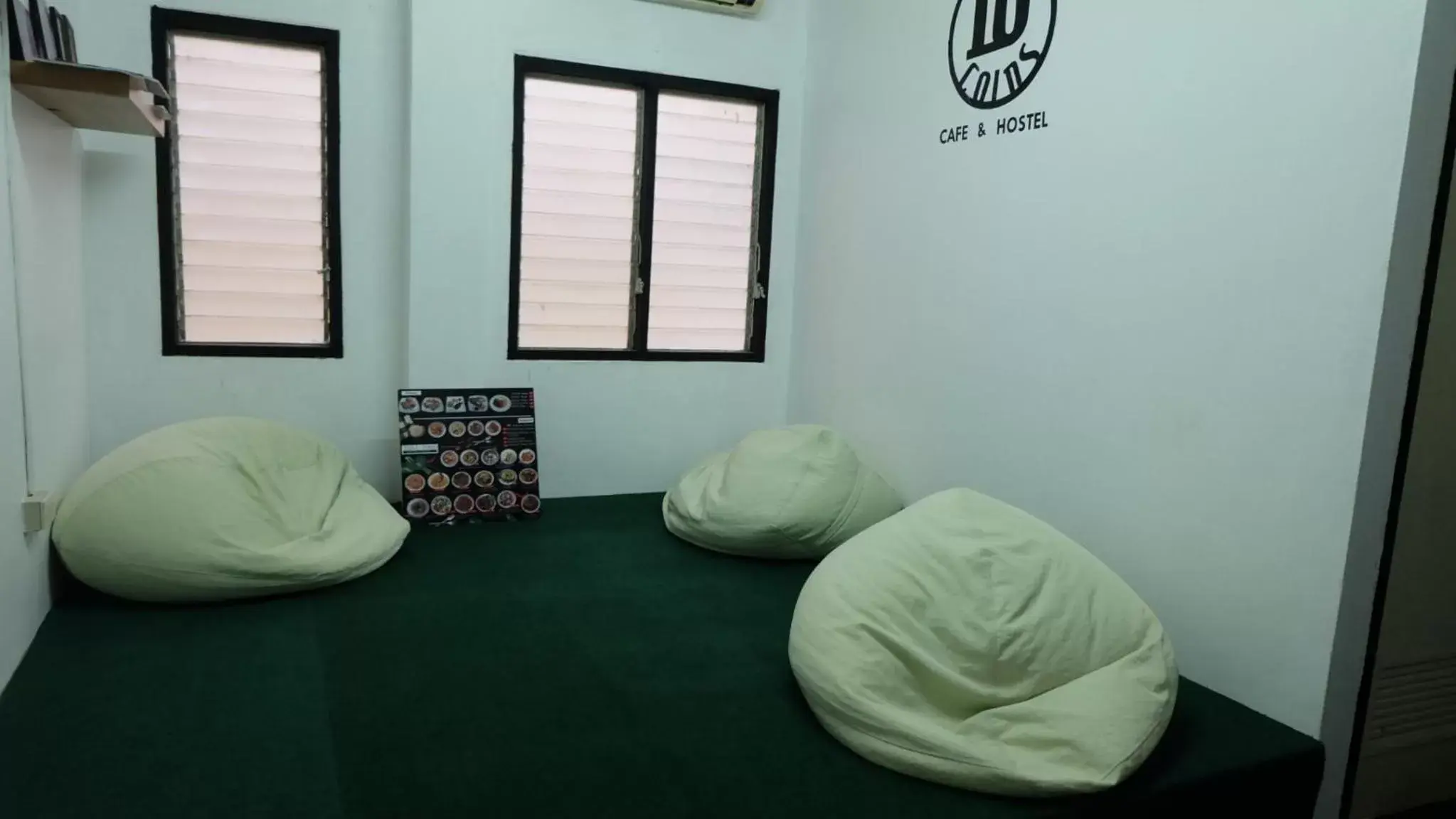 Seating Area in 18 Coins Cafe & Hostel