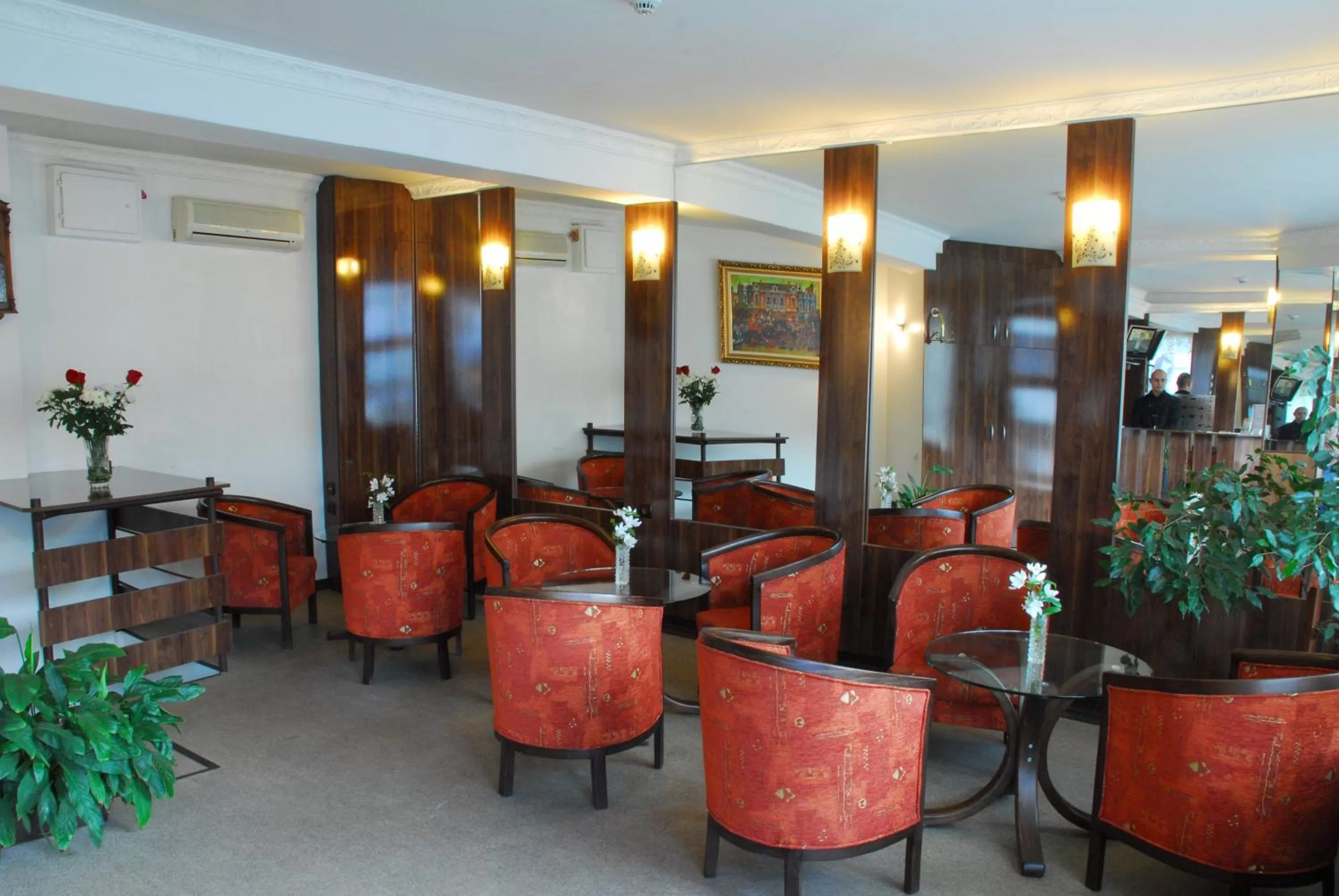 Lobby or reception in Noviz Hotel