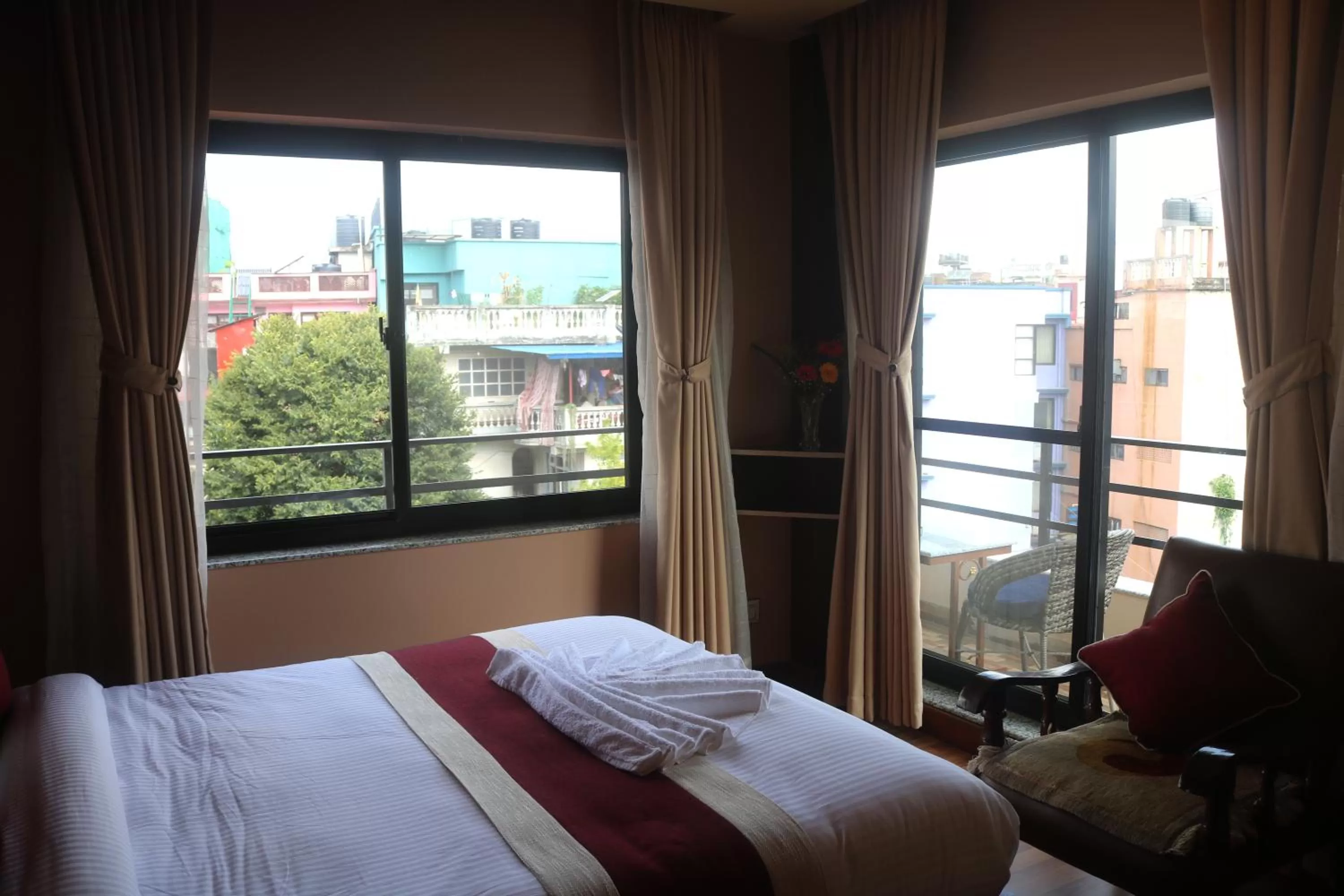 Bed in Hotel Family Ties Pvt. Ltd.