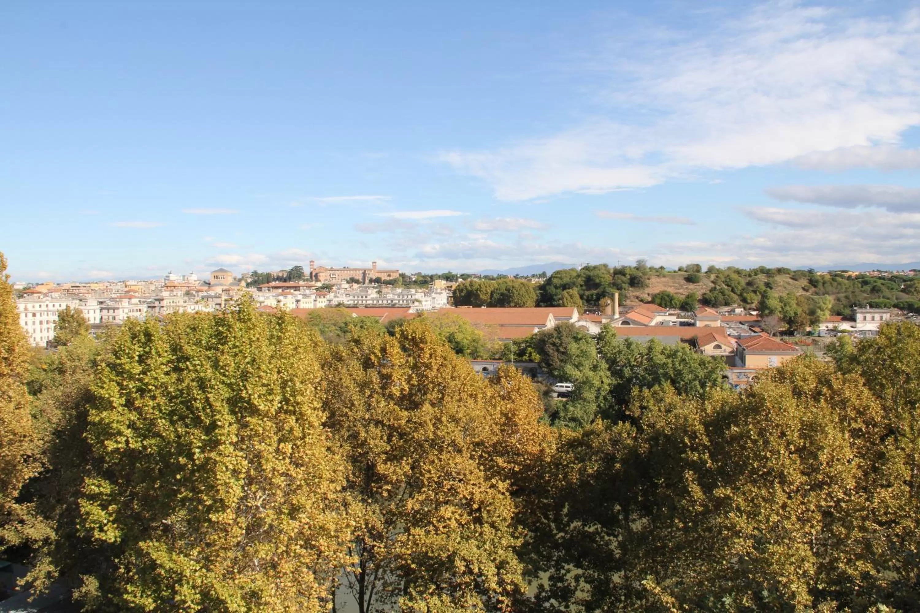 City view in Lungotevere Suite