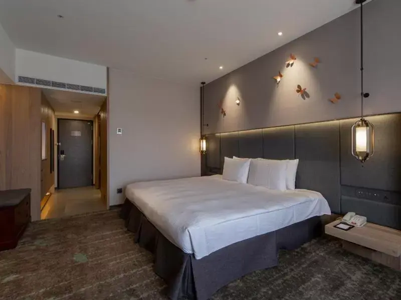 Bed in The Howard Prince Hotel Taichung Bed in The Howard Prince Hotel Taichung