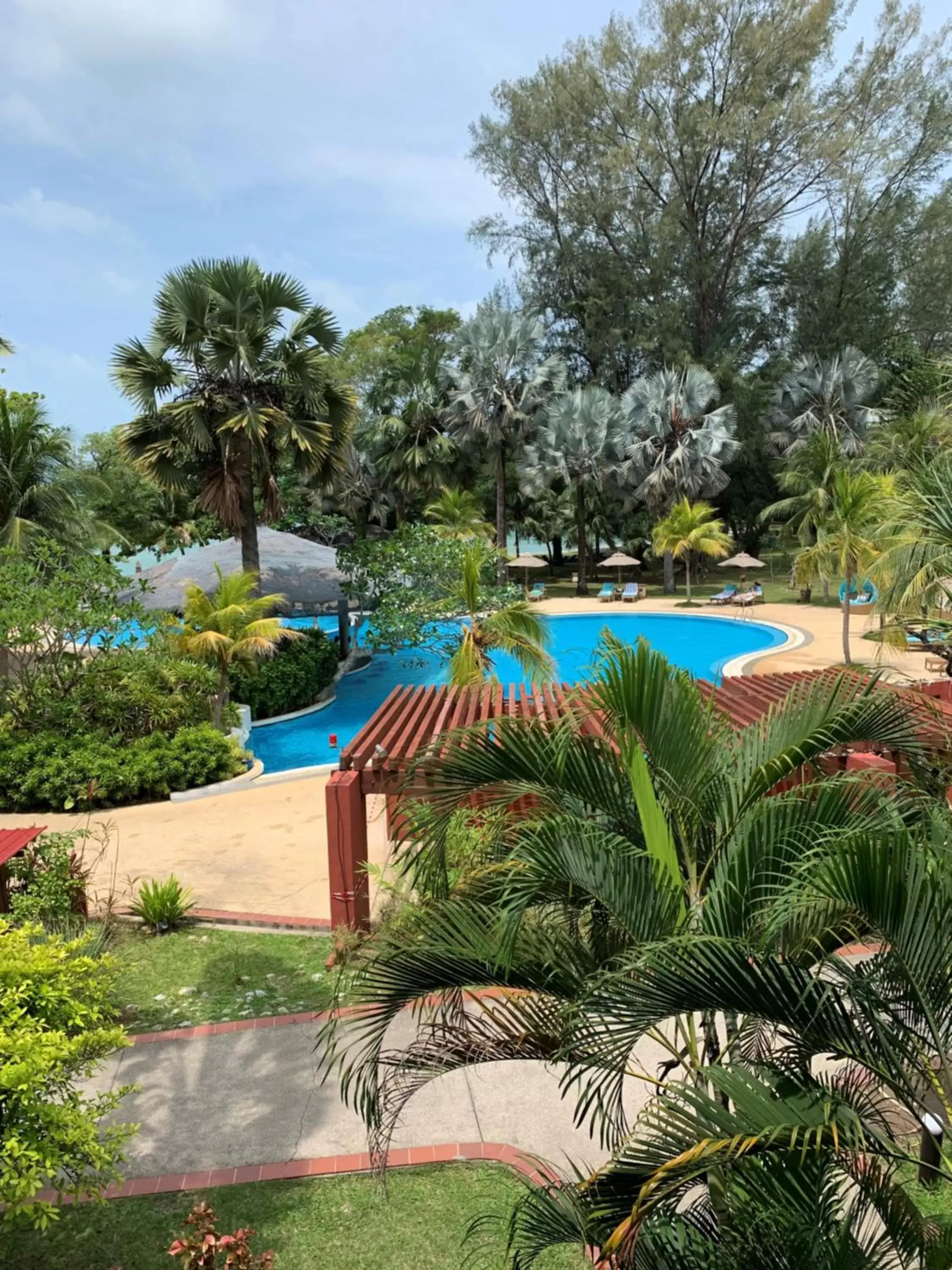 Pool view, Swimming Pool in Rebak Island Resort & Marina, Langkawi