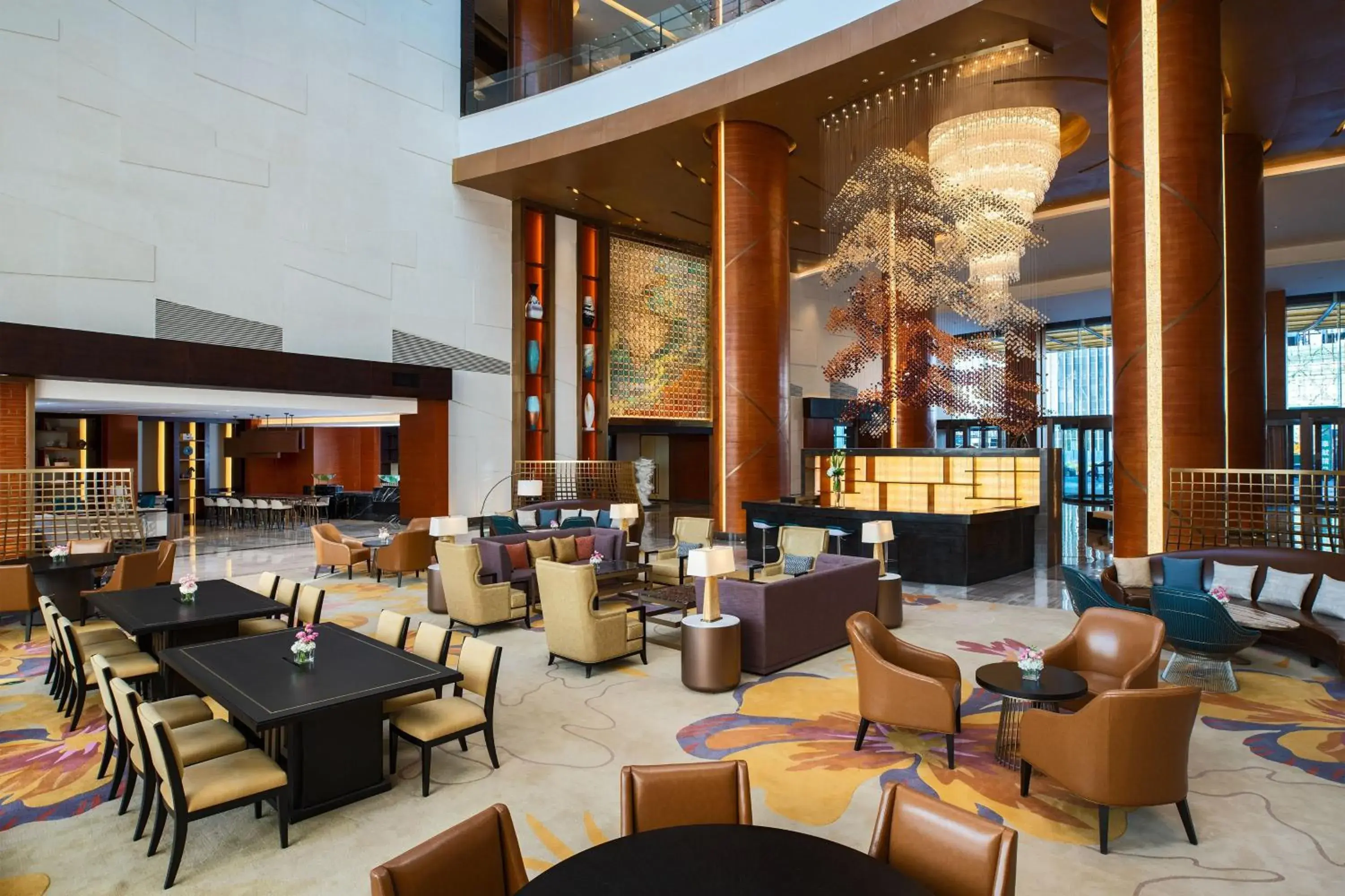 Lounge or bar, Restaurant/Places to Eat in Sheraton Beijing Lize Hotel