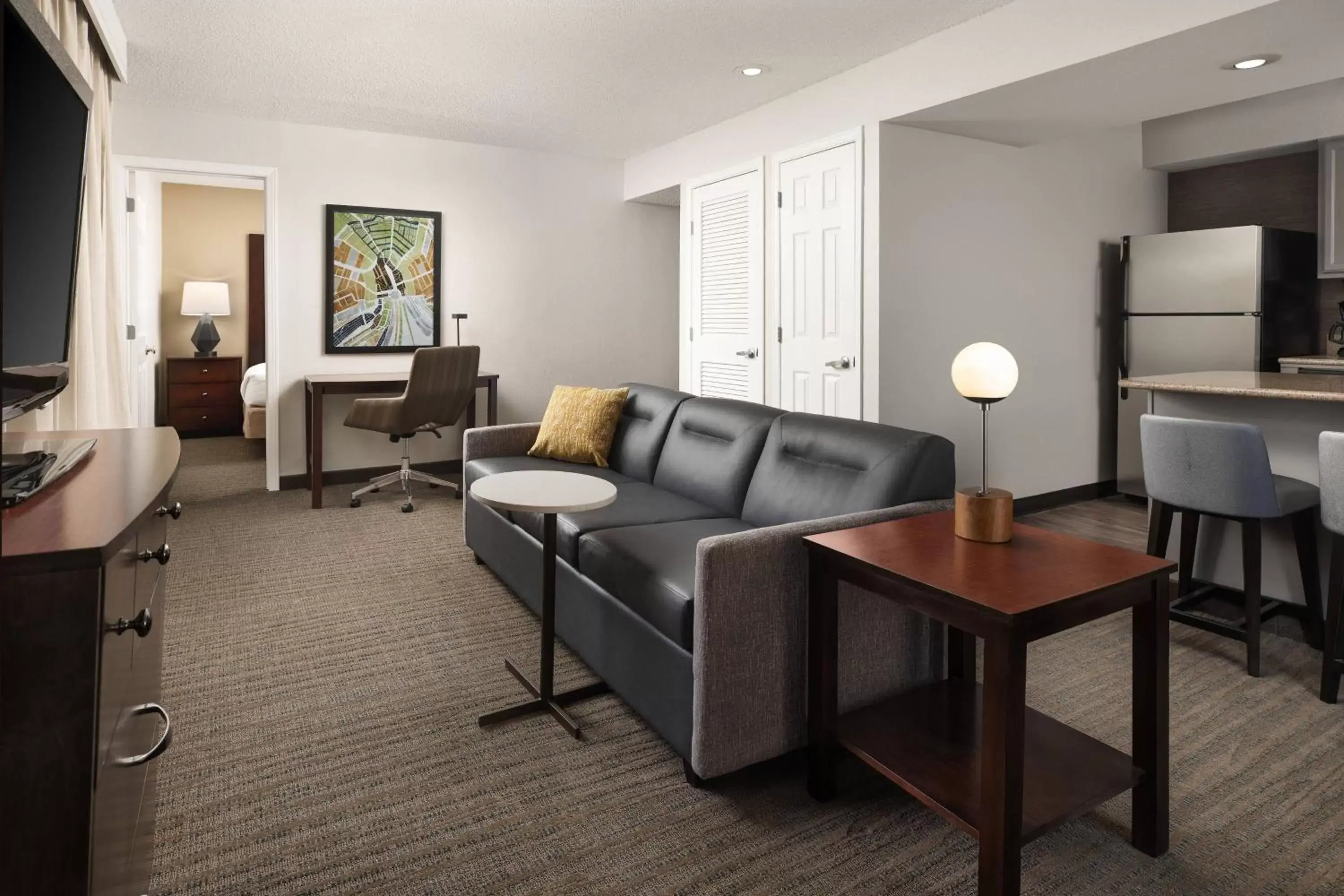 Living room, Seating Area in Residence Inn by Marriott Seattle/Bellevue