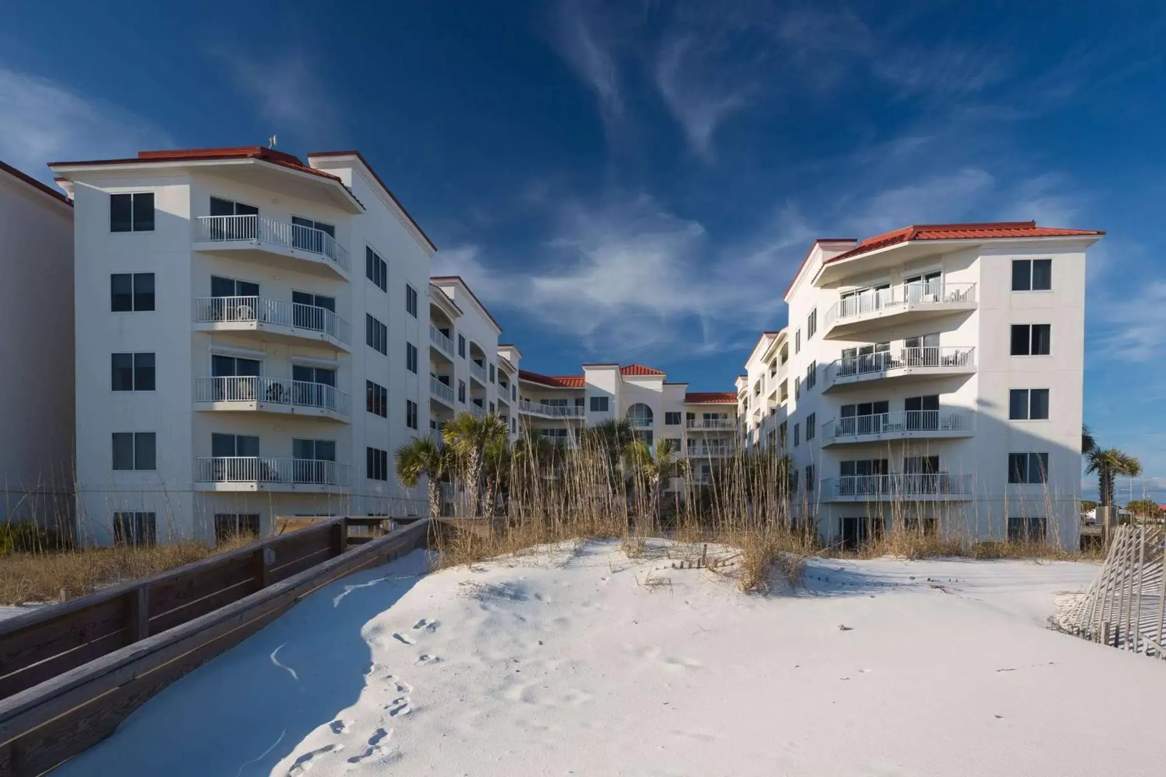 Property building, Winter in Palm Beach Resort Orange Beach a Ramada by Wyndham