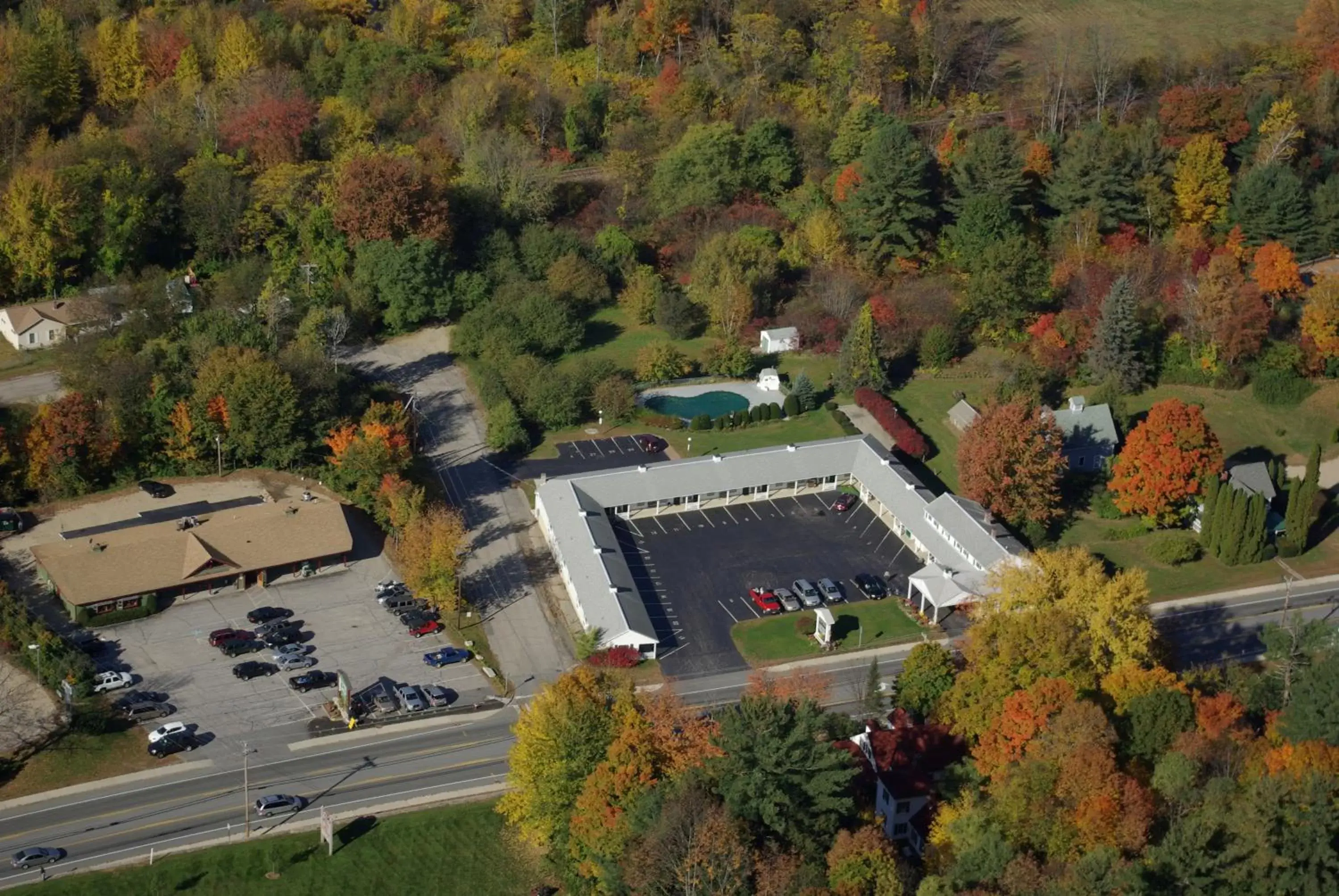 Mountain view, Bird's-eye View in Briarcliff Motel