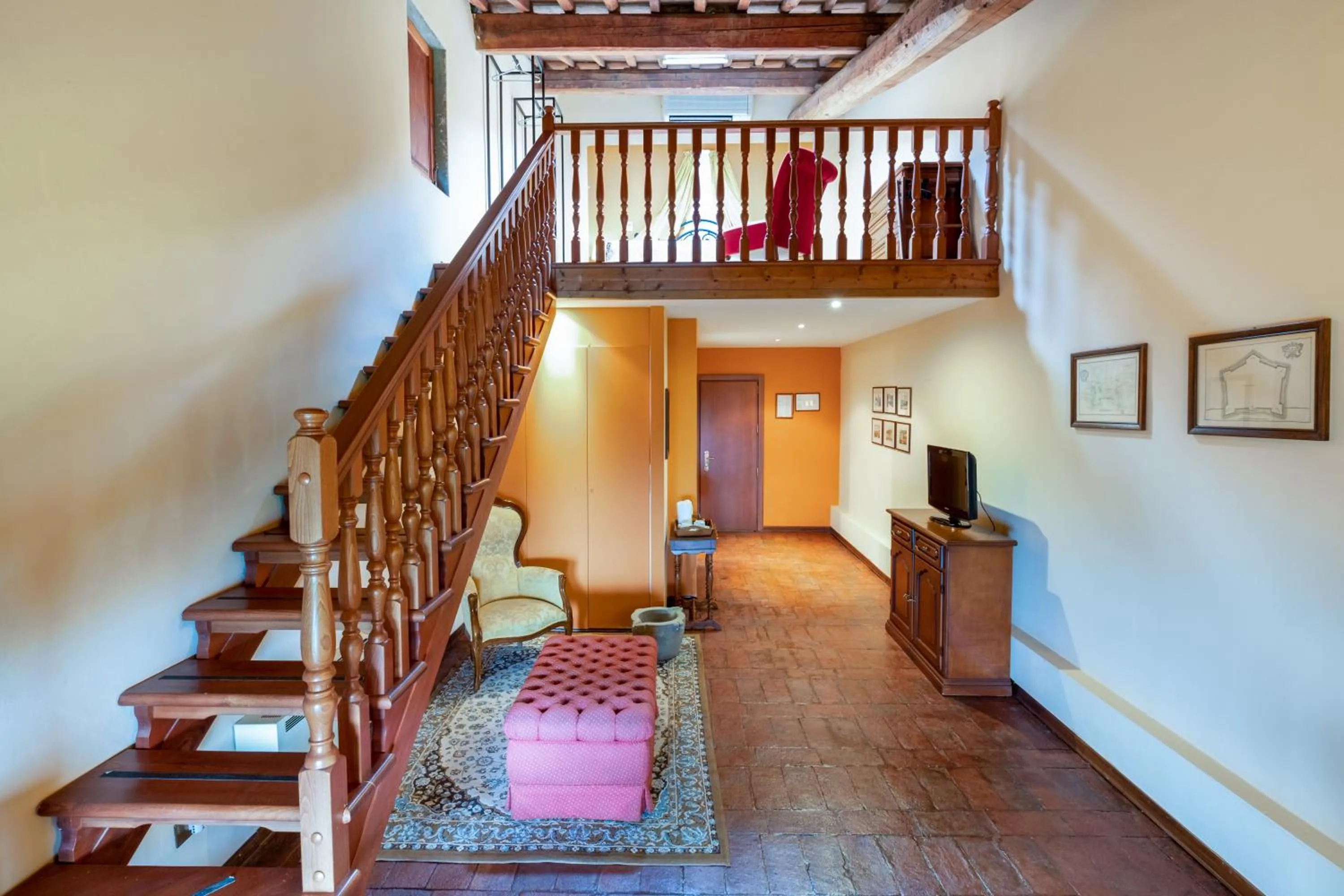 Living room in Villa Pitiana