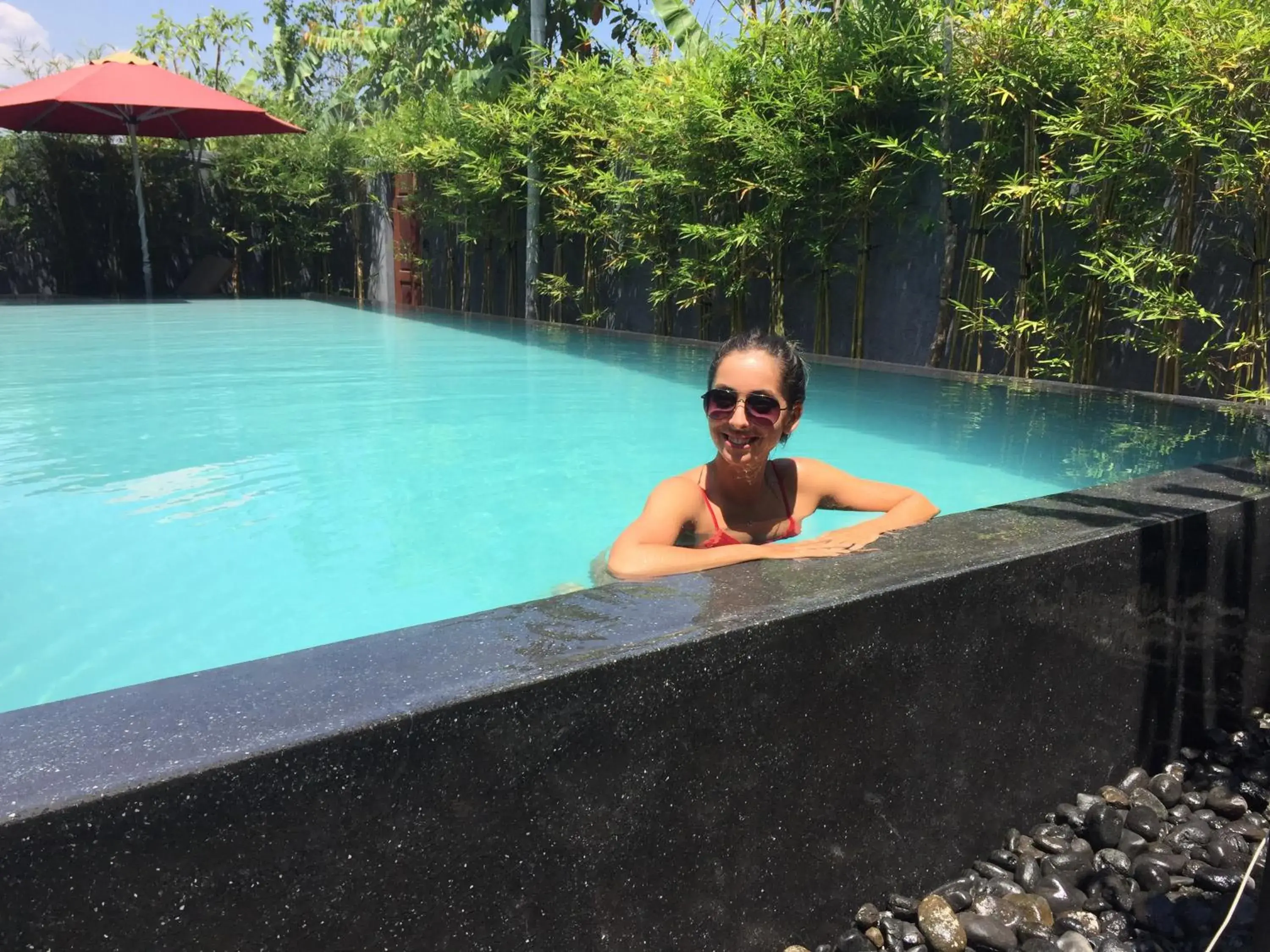 Swimming Pool in Palm View Villa