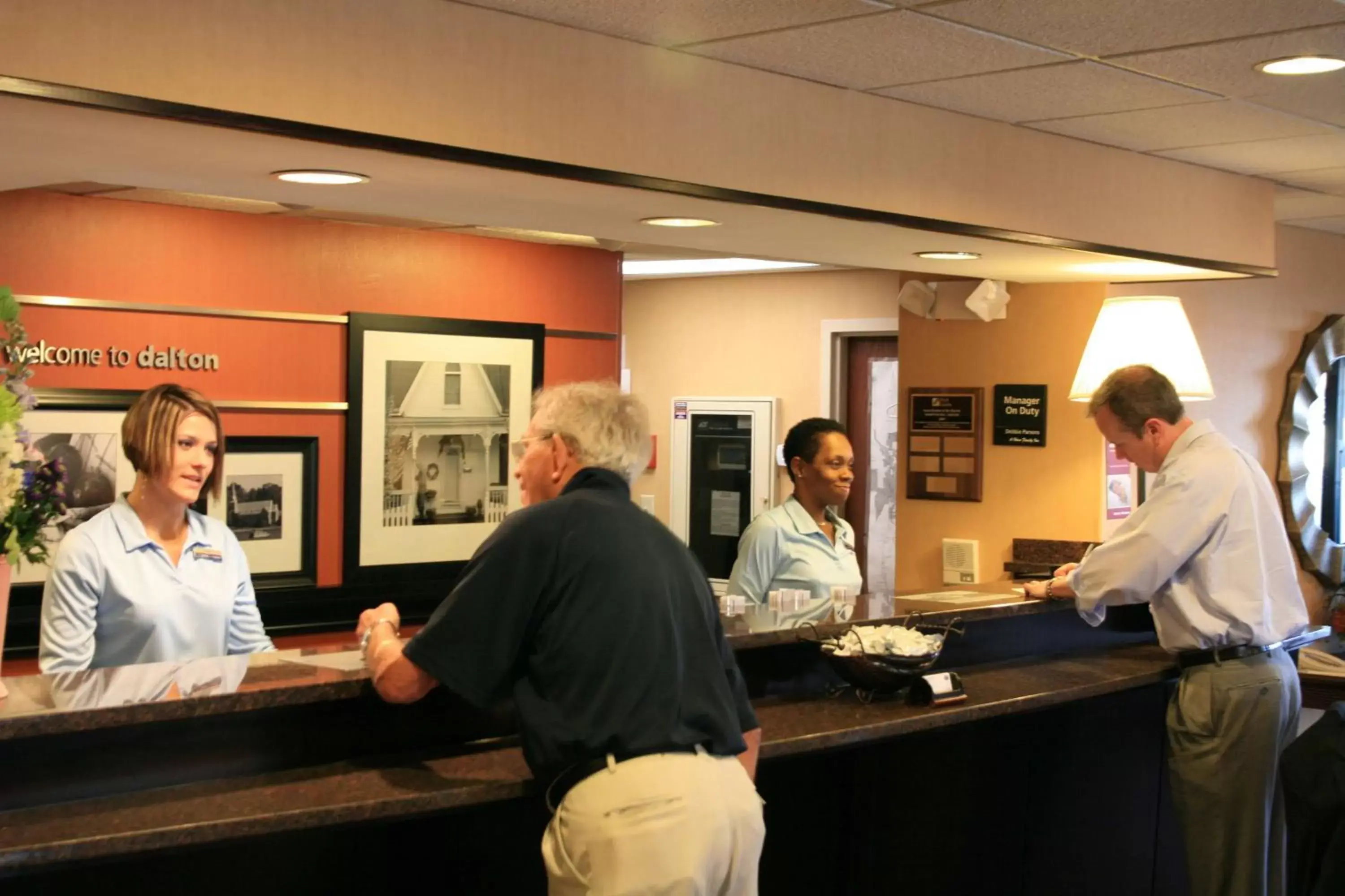 Lobby or reception, Lobby/Reception in Hampton Inn Dalton