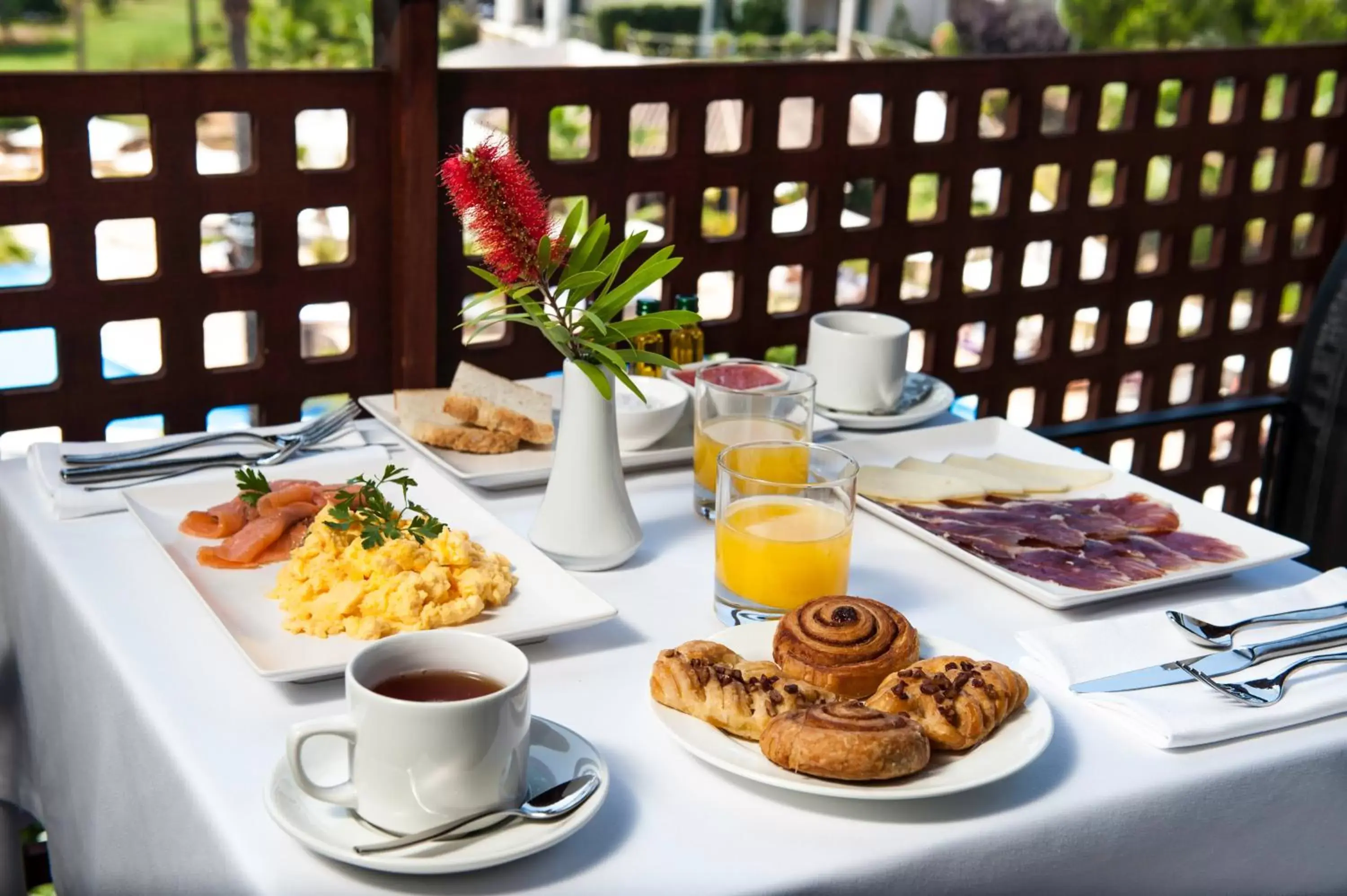 Continental breakfast in Precise Resort El Rompido-The Hotel