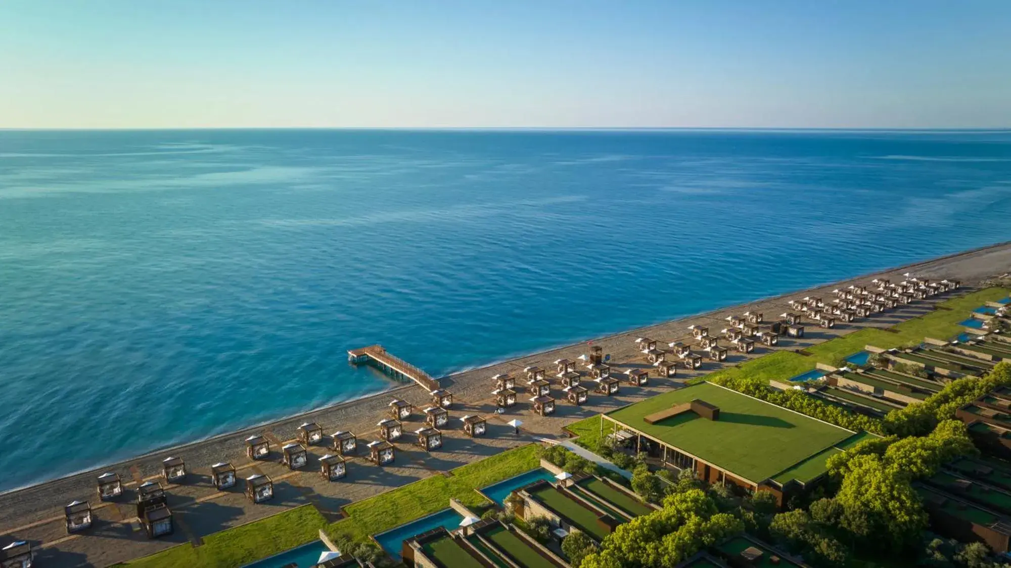 Beach, Bird's-eye View in Maxx Royal Kemer Resort