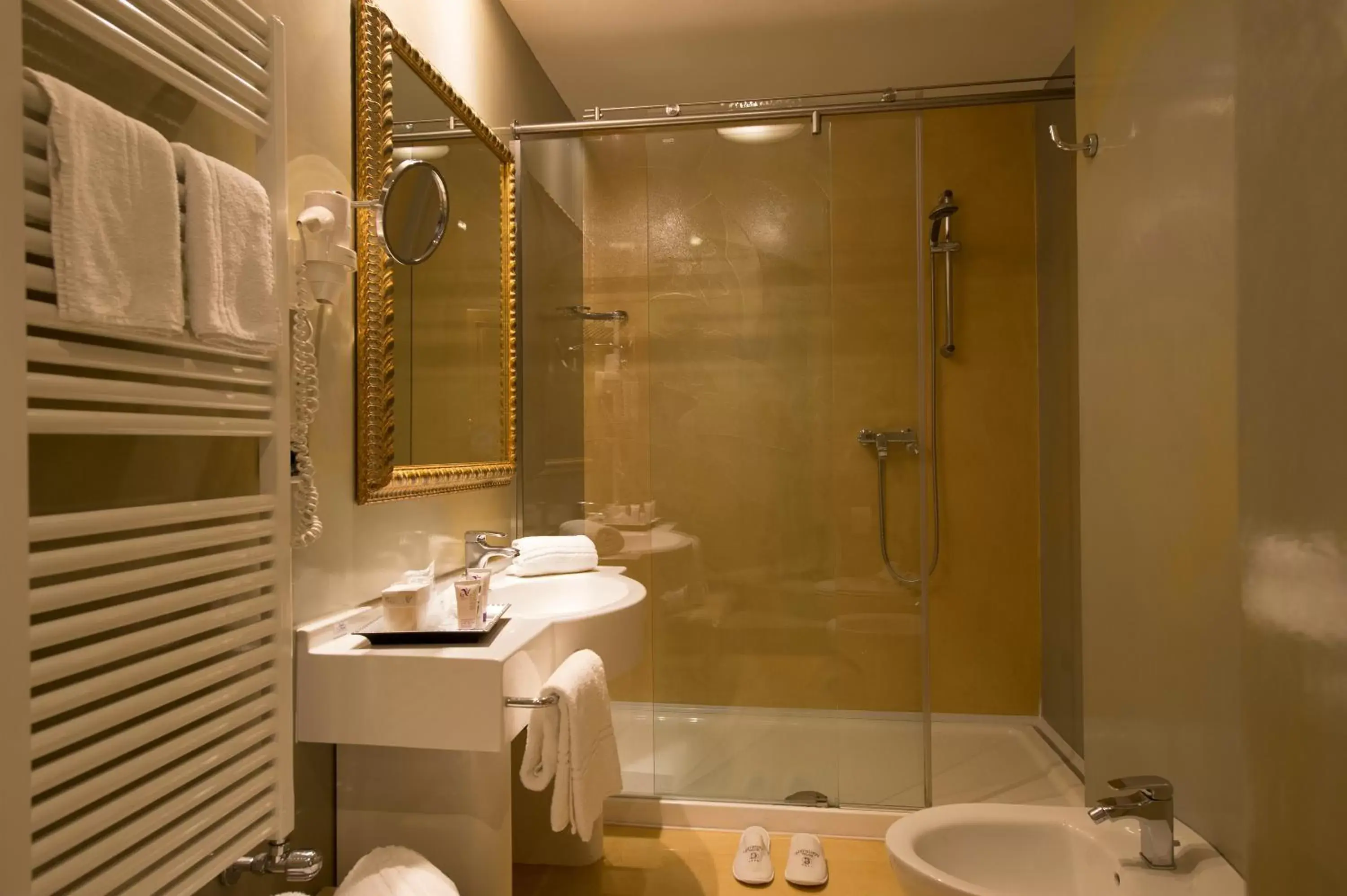 Shower, Bathroom in Hotel il Castelletto