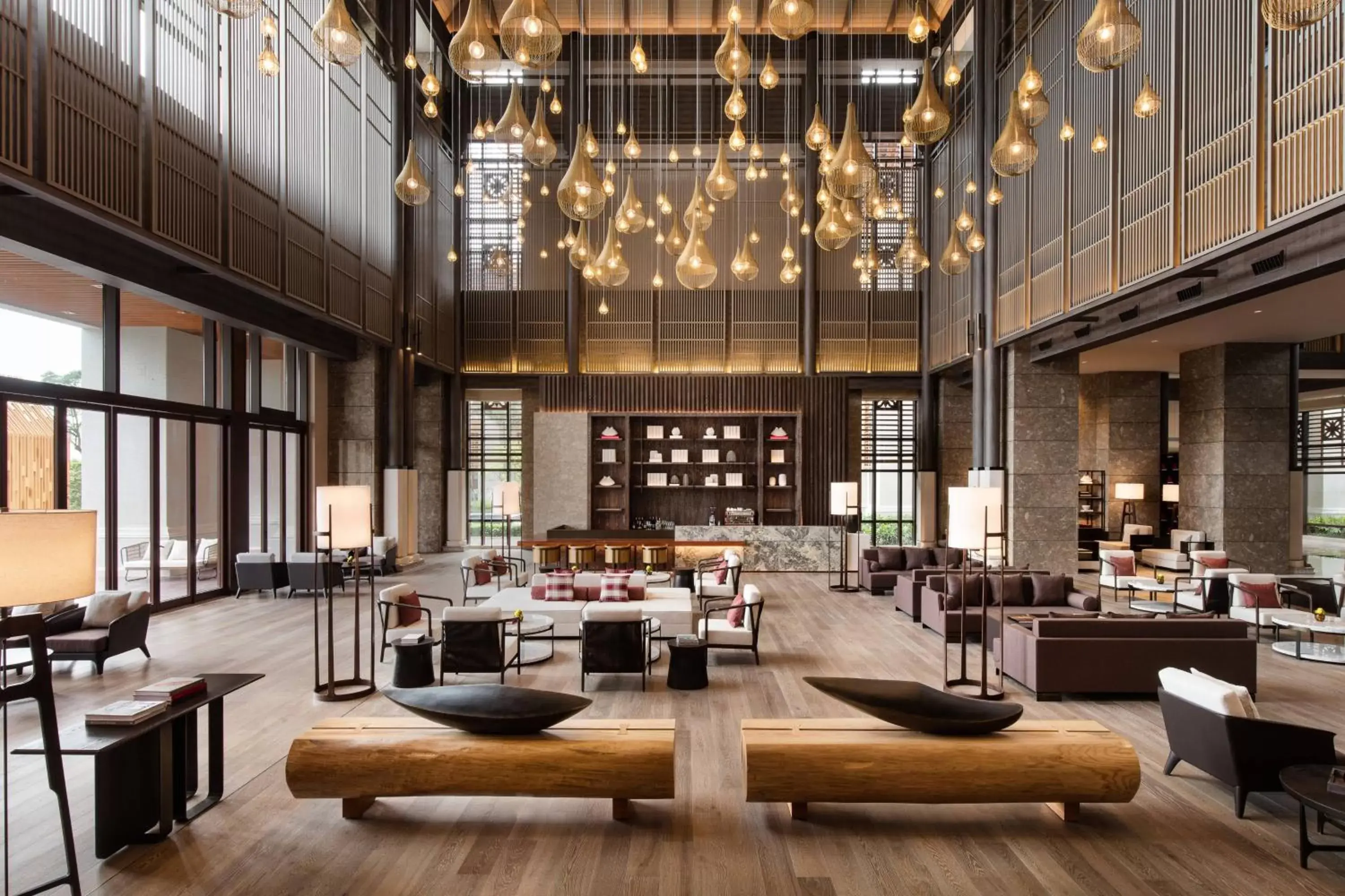 Lounge or bar, Restaurant/Places to Eat in Shenzhen Marriott Hotel Golden Bay
