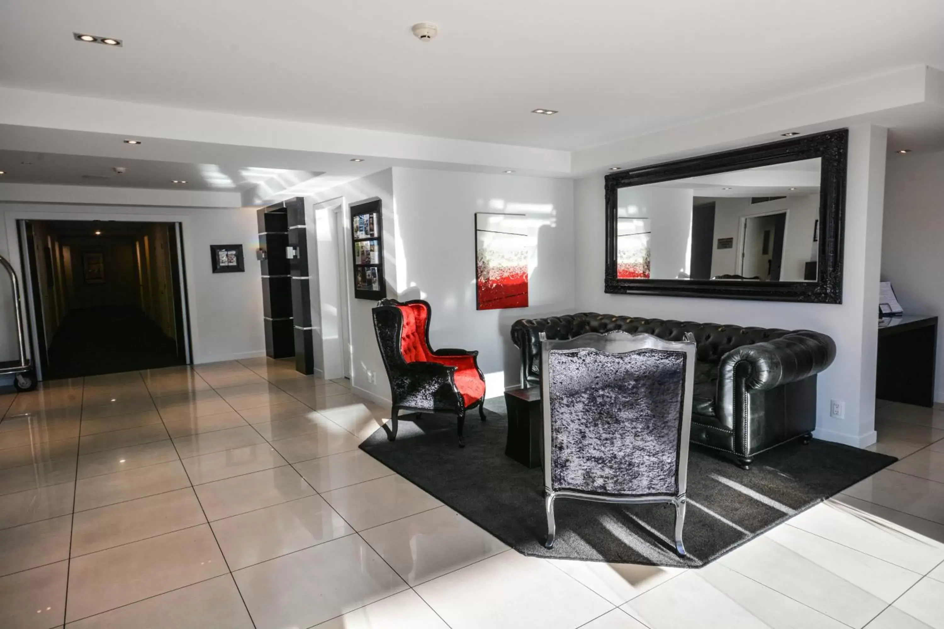 Lobby or reception in Carnmore Chateau Marlborough Lobby or reception in Carnmore Chateau Marlborough