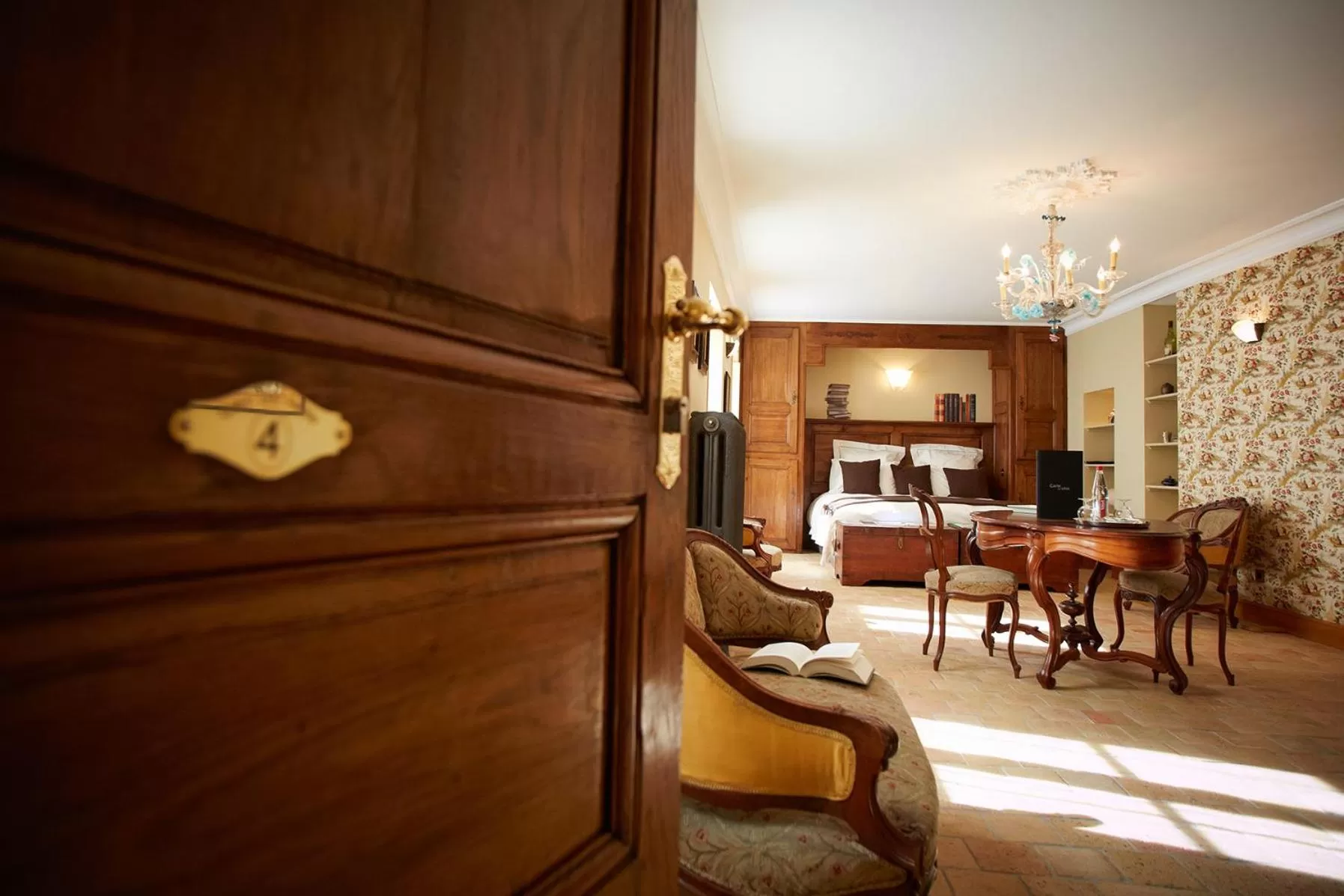 Bed in Le Clos Sainte-Marguerite