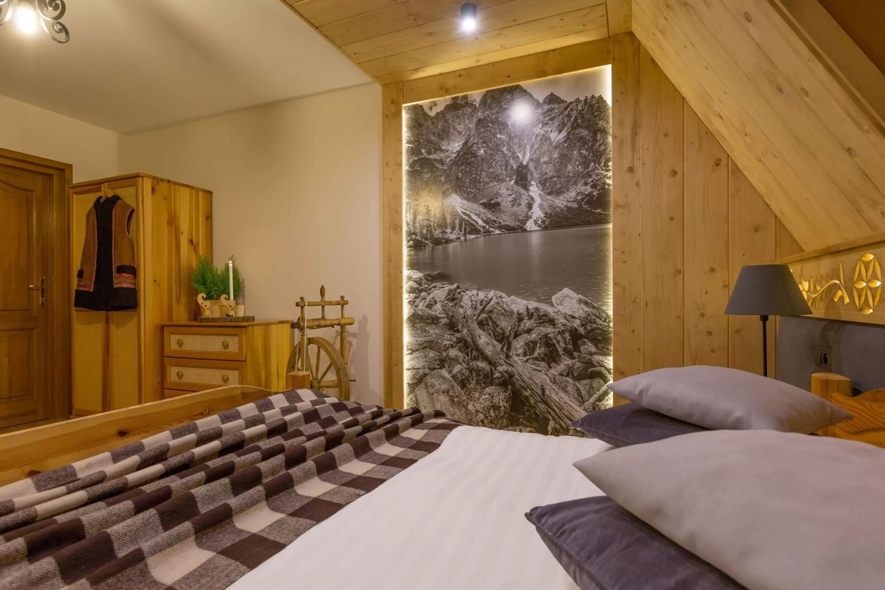 Photo of the whole room, Bed in Willa Góralsko Riwiera