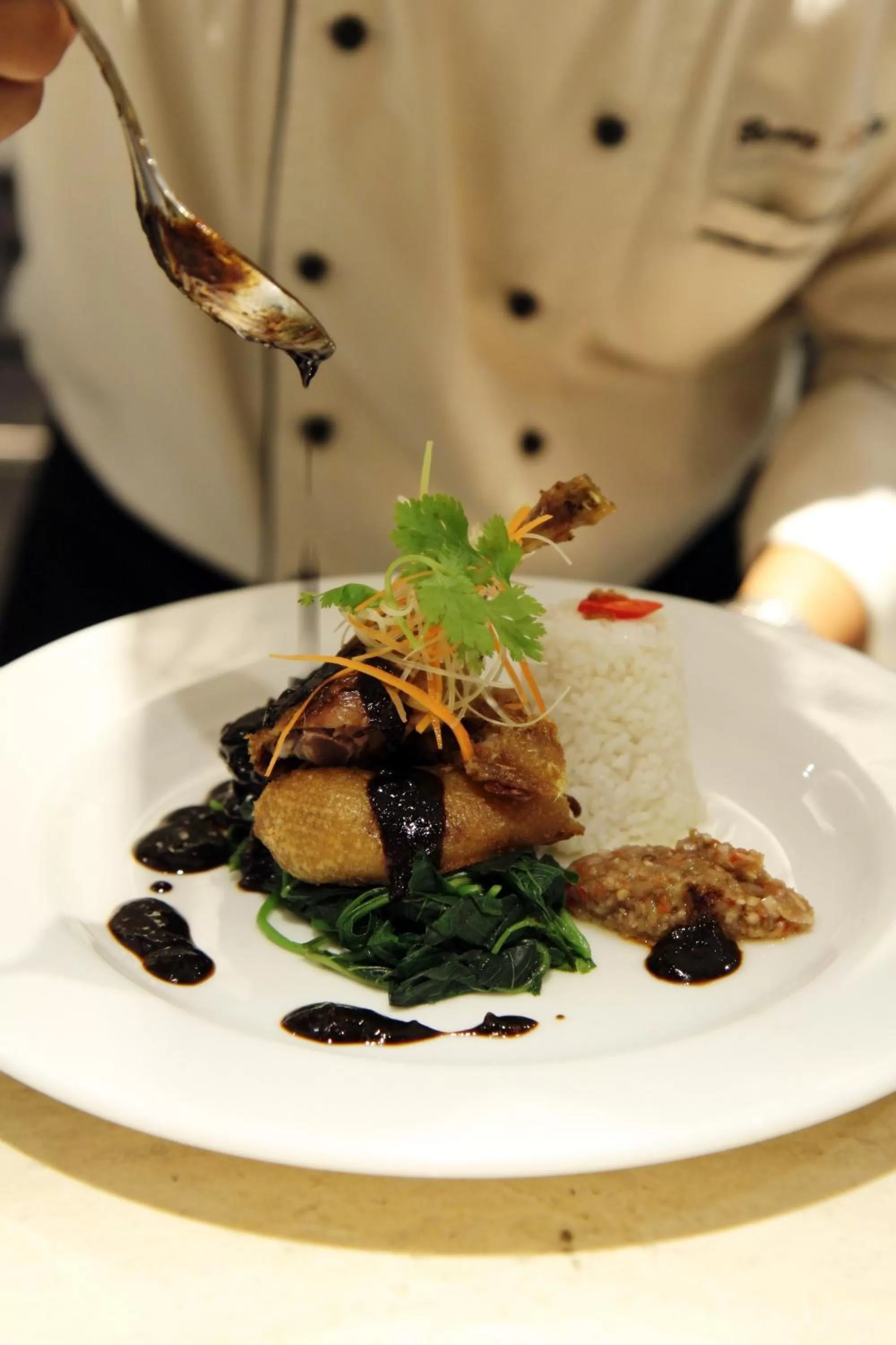 Food in SenS Hotel and Spa