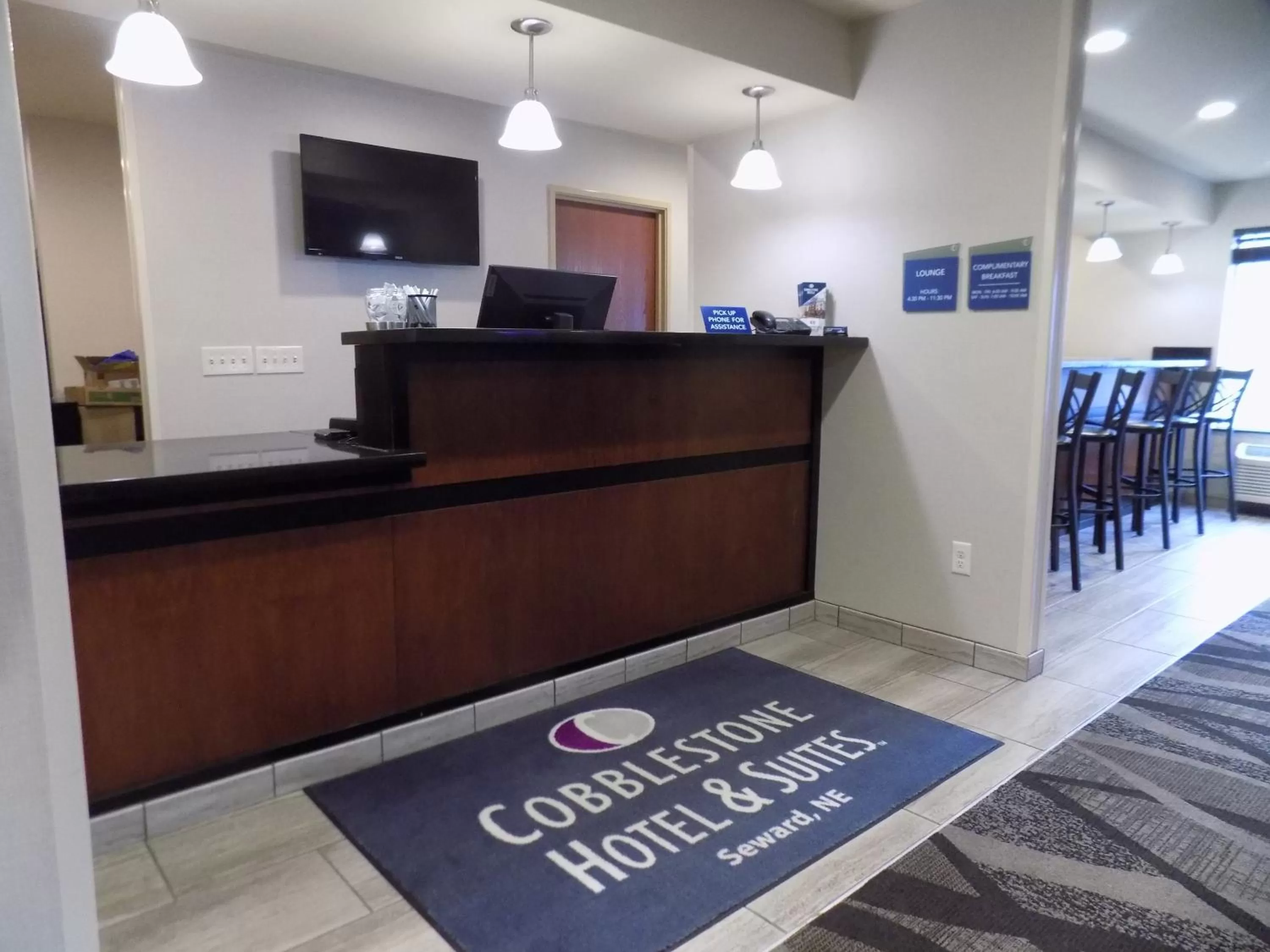 Lobby or reception in Cobblestone Hotel & Suites - Seward