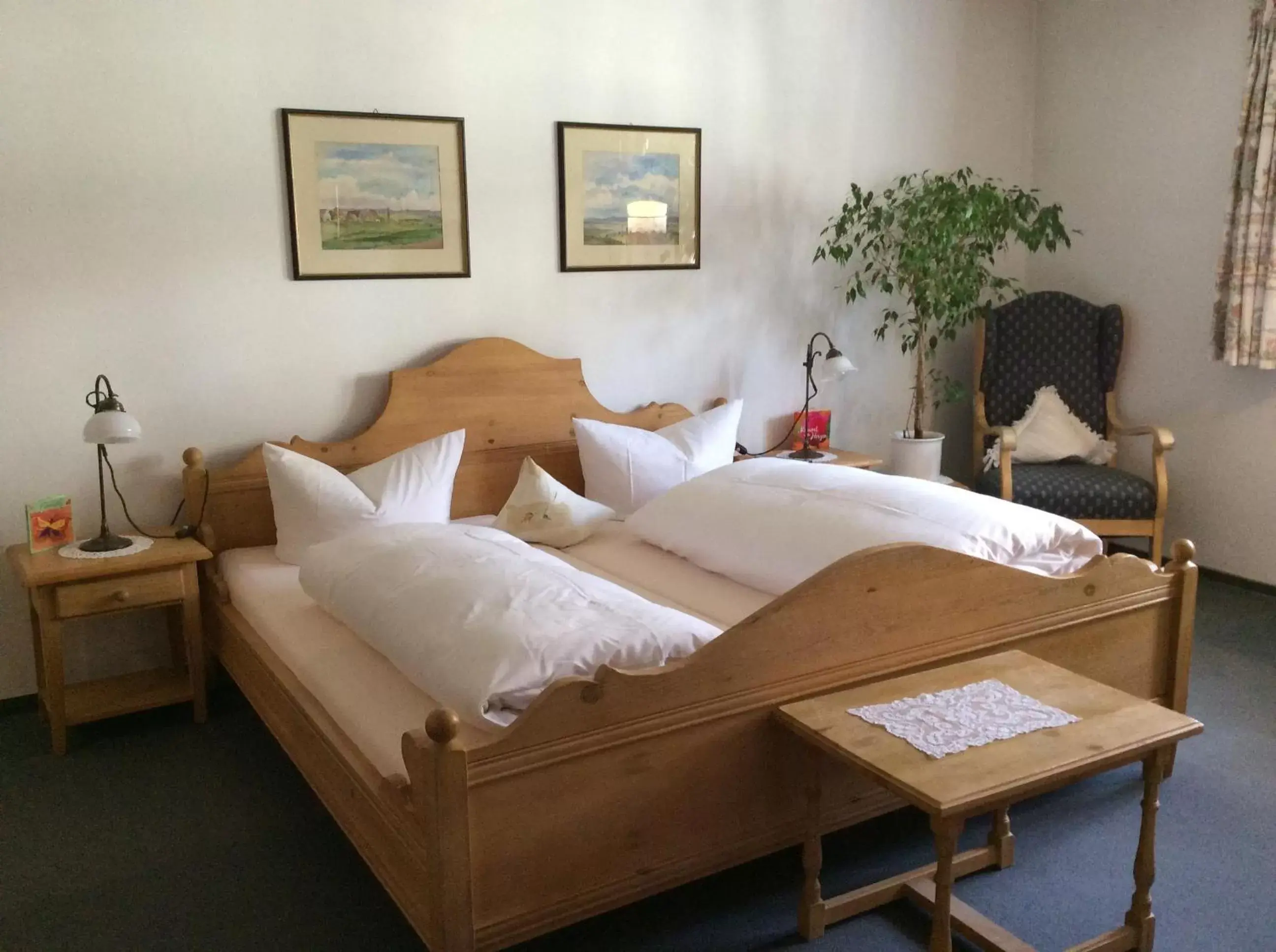 Bed in Hotel Gerberhaus