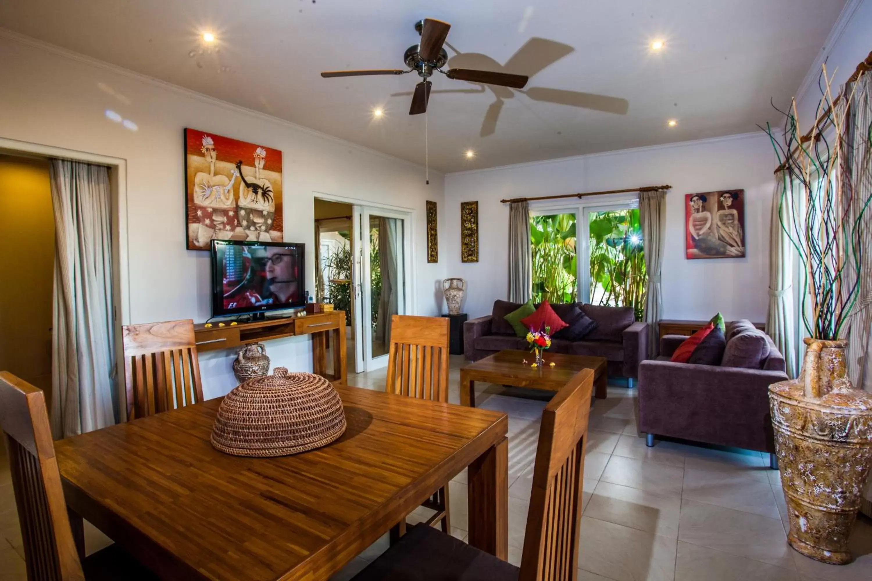 Dining Area in The Lovina