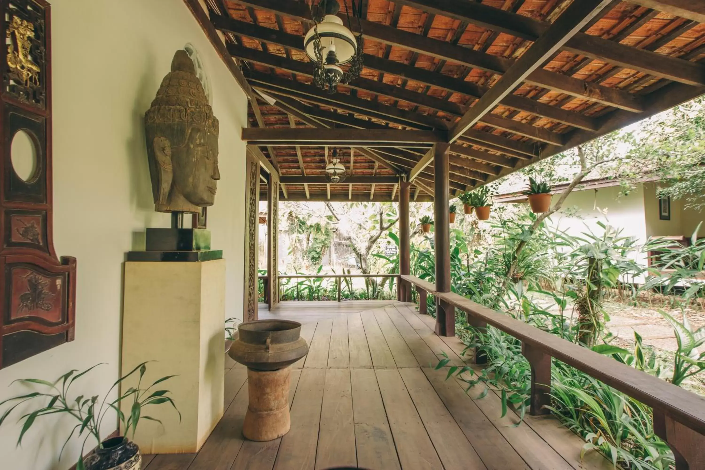 Balcony/Terrace in Terres Rouges Lodge