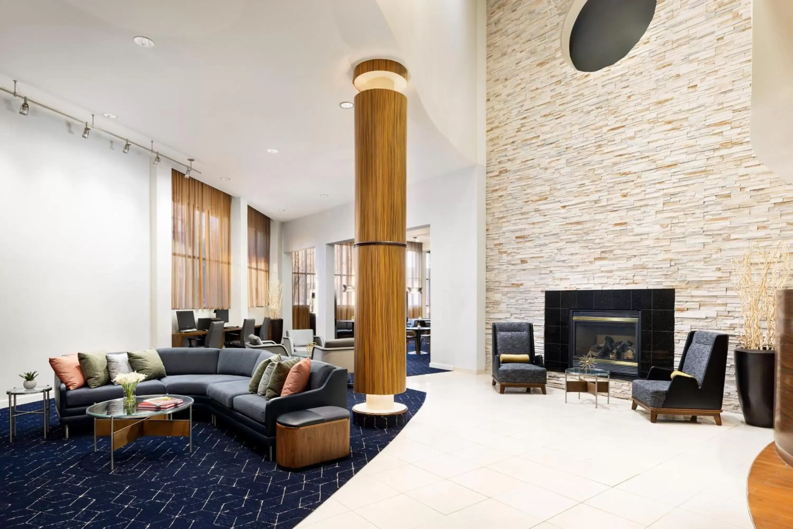 Lobby or reception, Seating Area in Courtyard by Marriott Atlantic City Beach Block