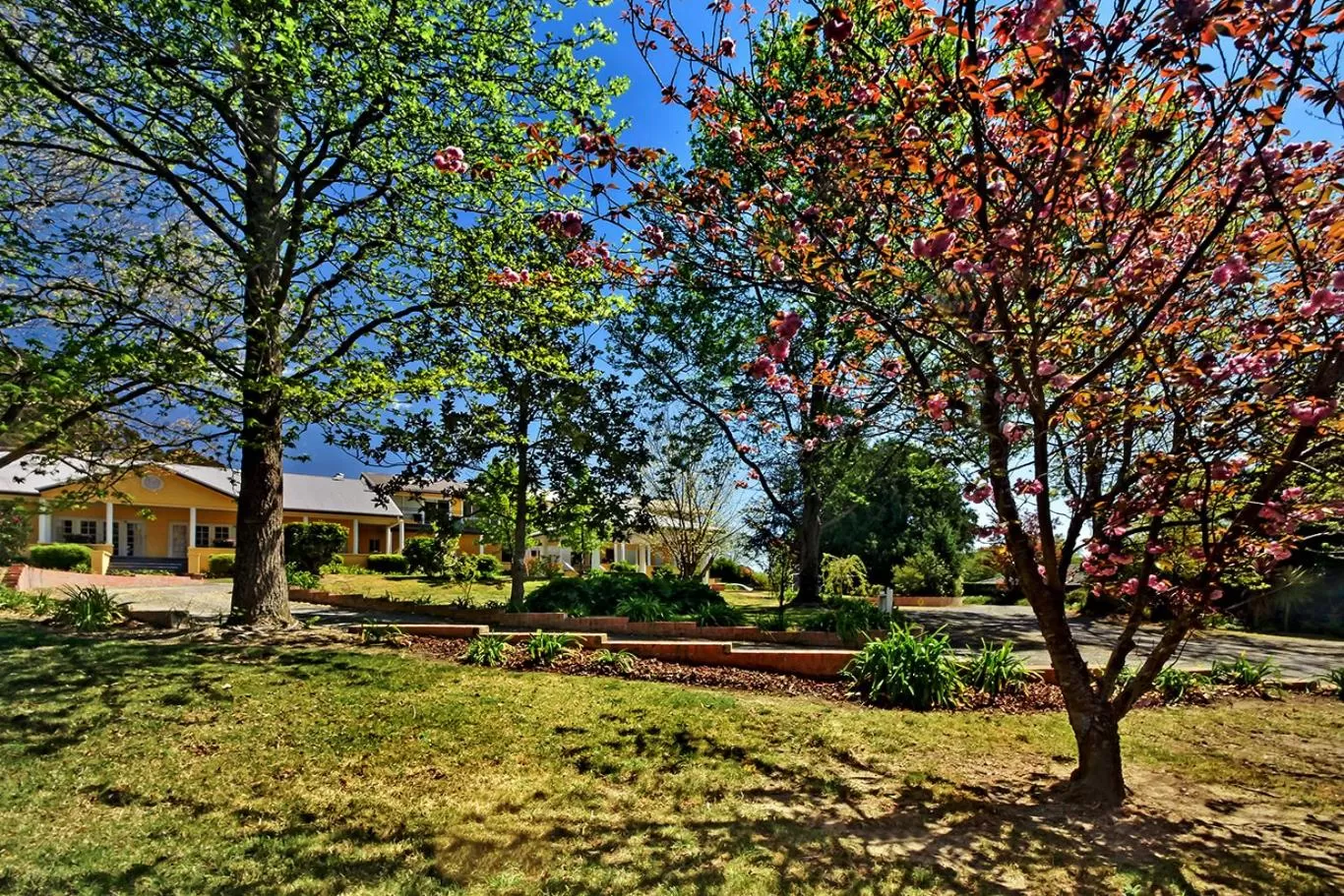 Garden in Bundanoon Lodge
