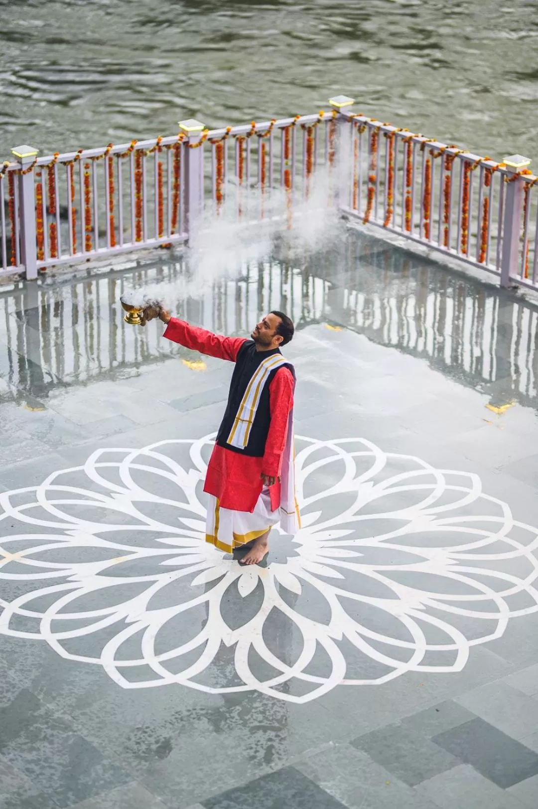 River view in Lemon Tree Premier, Rishikesh