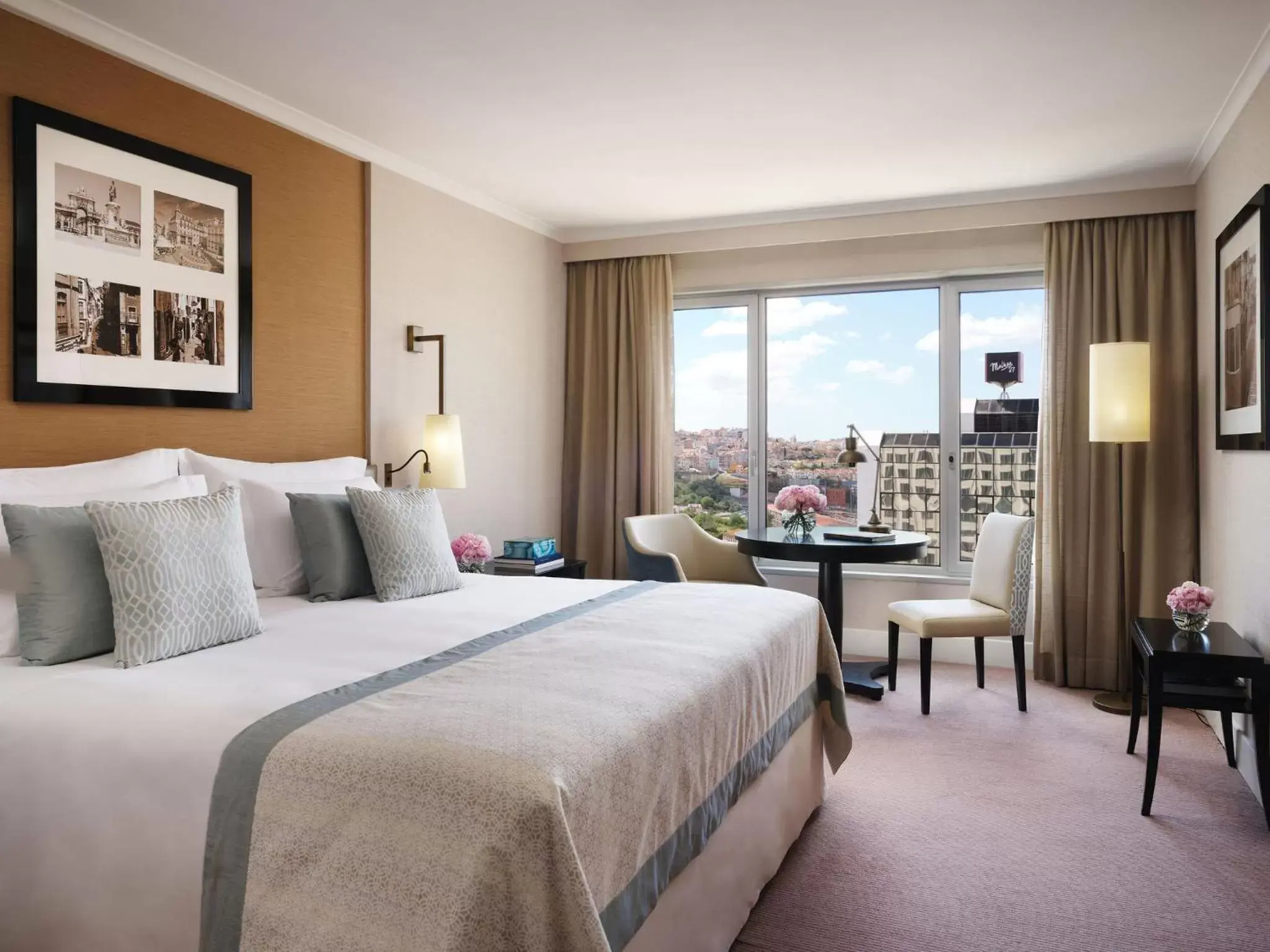 View (from property/room), Bed in Corinthia Lisbon View (from property/room), Bed in Corinthia Lisbon