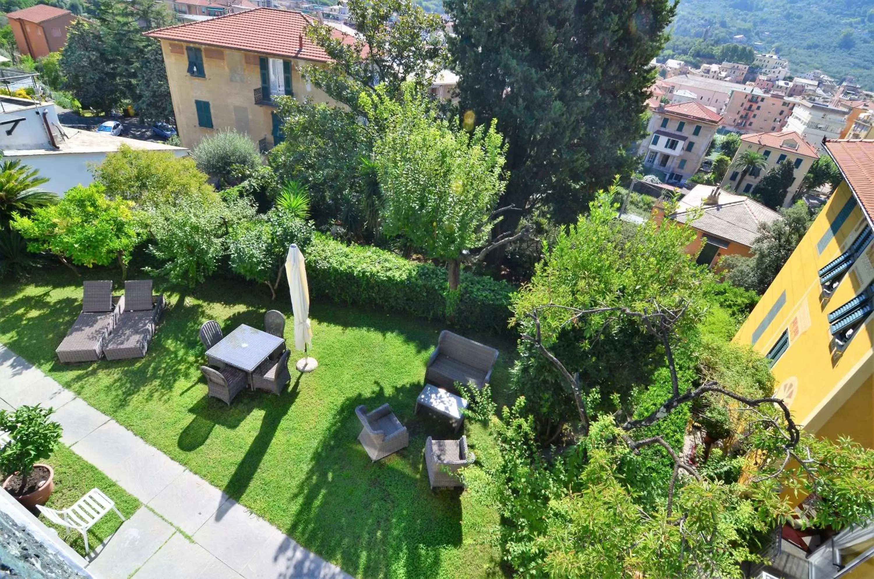 Garden view in Villa Margherita