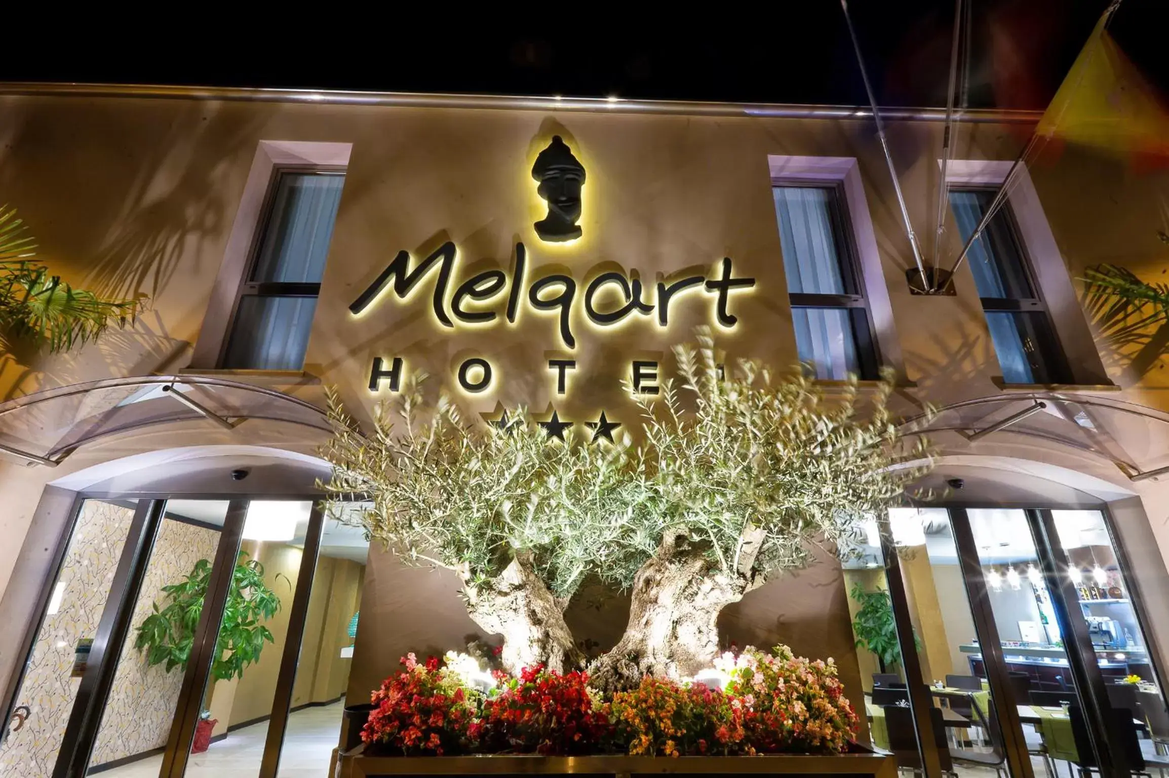 Facade/entrance, Property Logo/Sign in Melqart Hotel