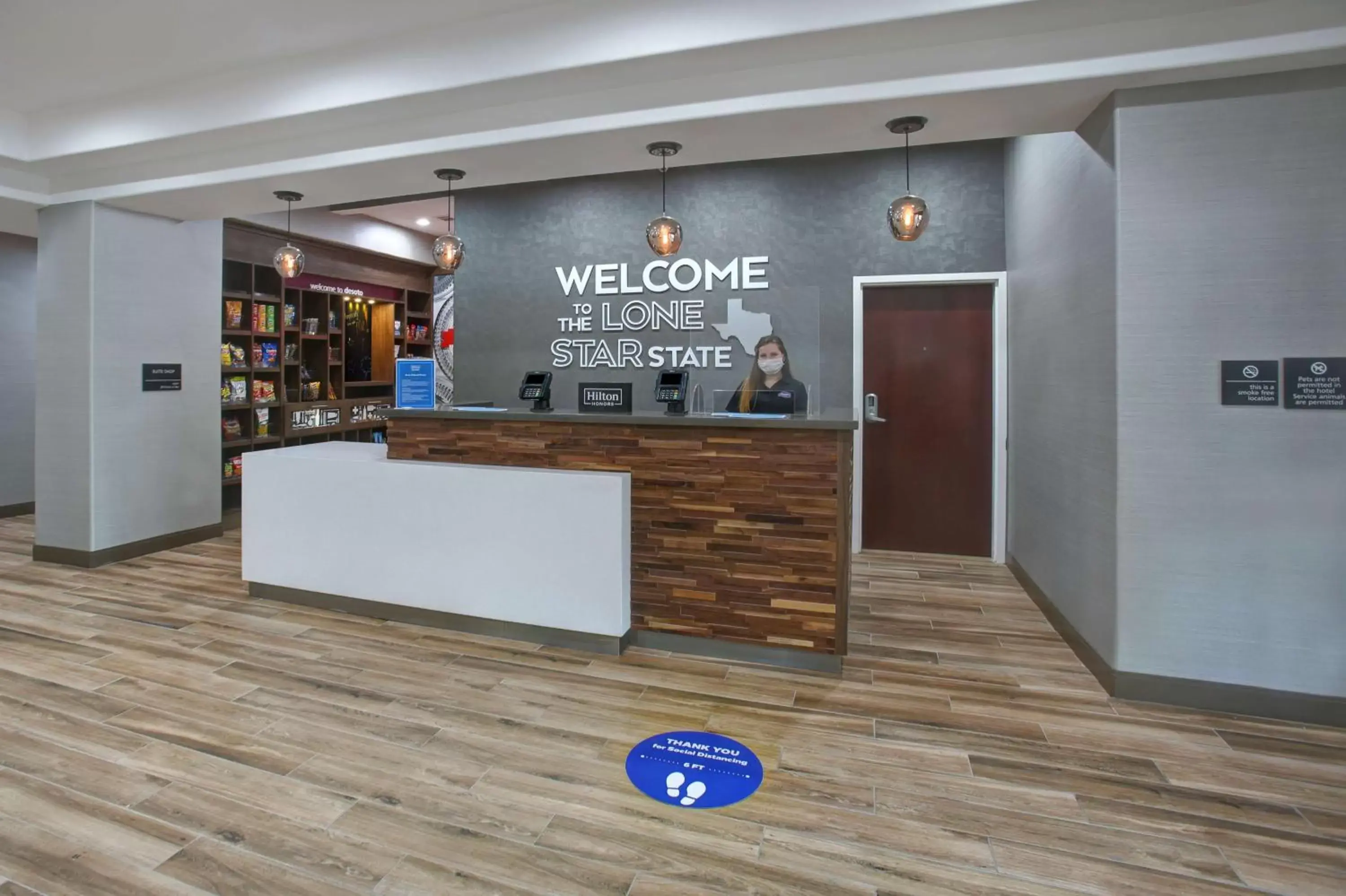 Dining area, Lobby/Reception in Hampton Inn & Suites Dallas-DeSoto