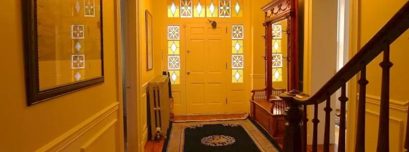 Decorative detail in The Swope Manor Bed & Breakfast