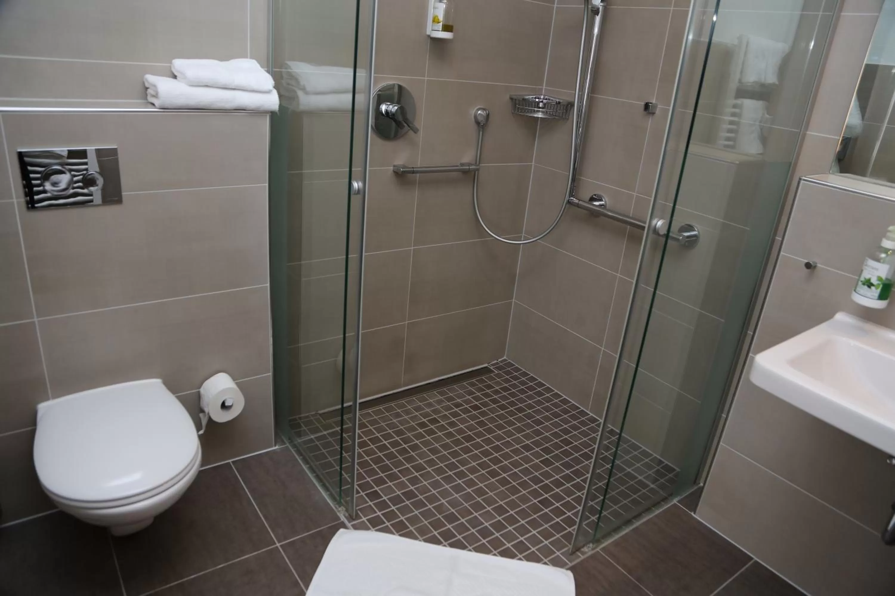 Toilet in Hotel Lindleinsmühle