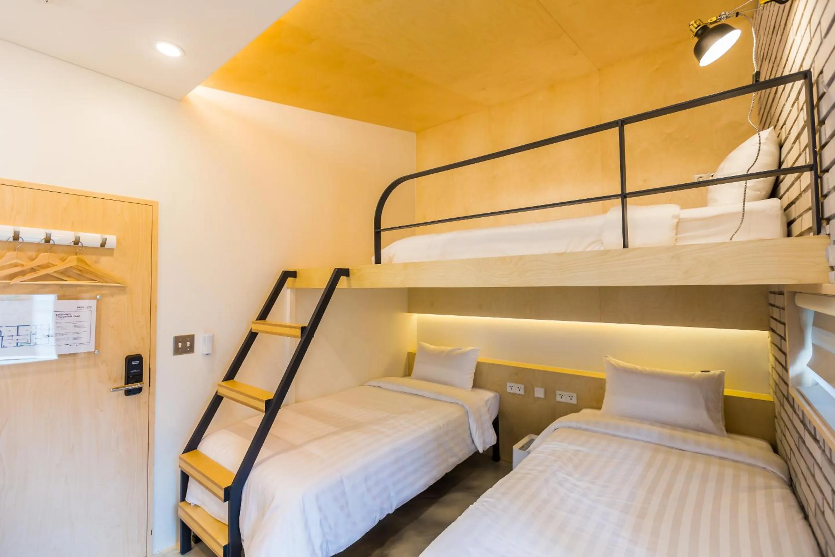 Bed in Hotel Baroato 2nd