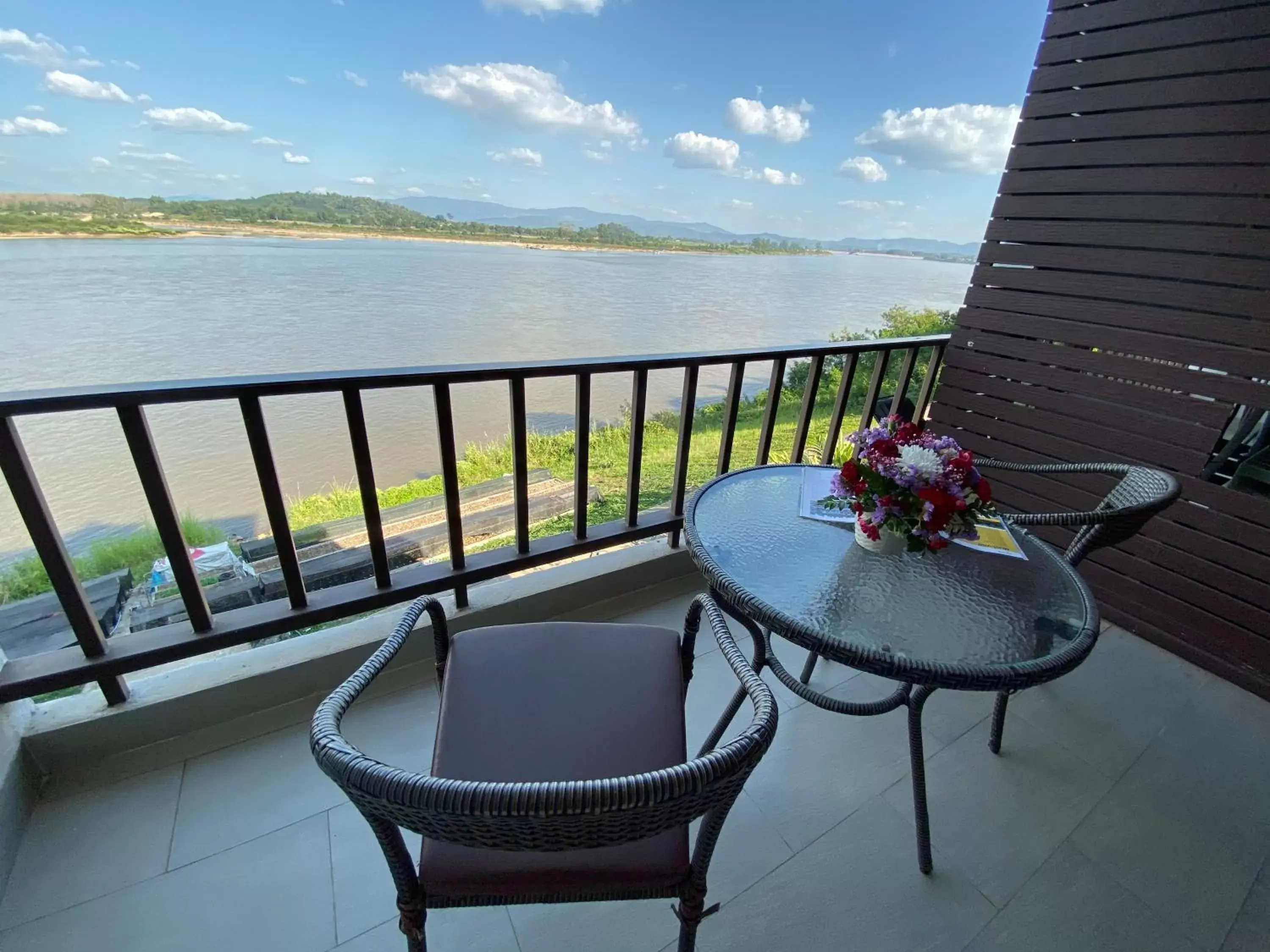 River view in Siam Triangle Hotel Chiang Sean River view in Siam Triangle Hotel Chiang Sean