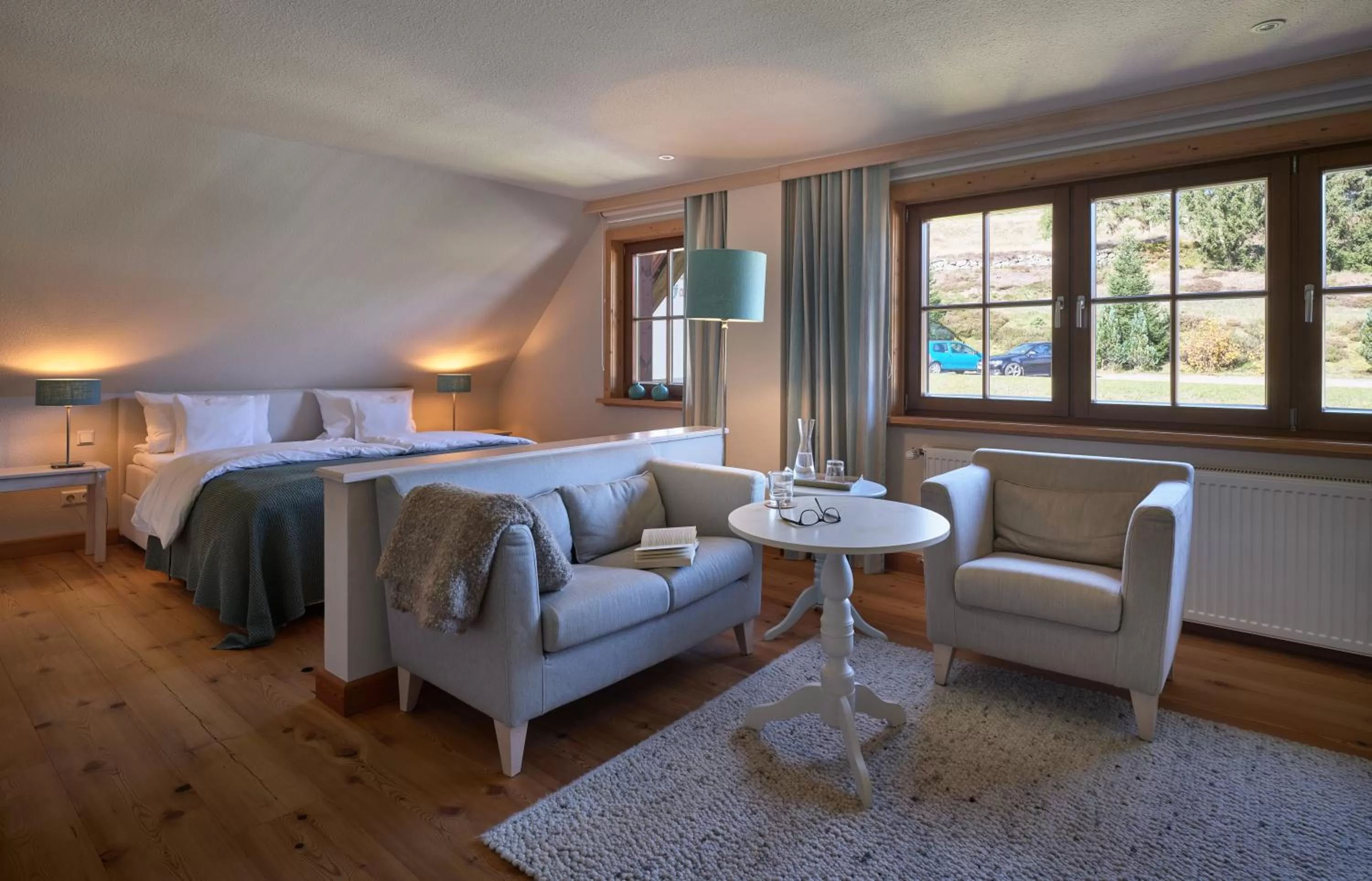 Photo of the whole room, Seating Area in Boutique Hotel Mühle Schluchsee