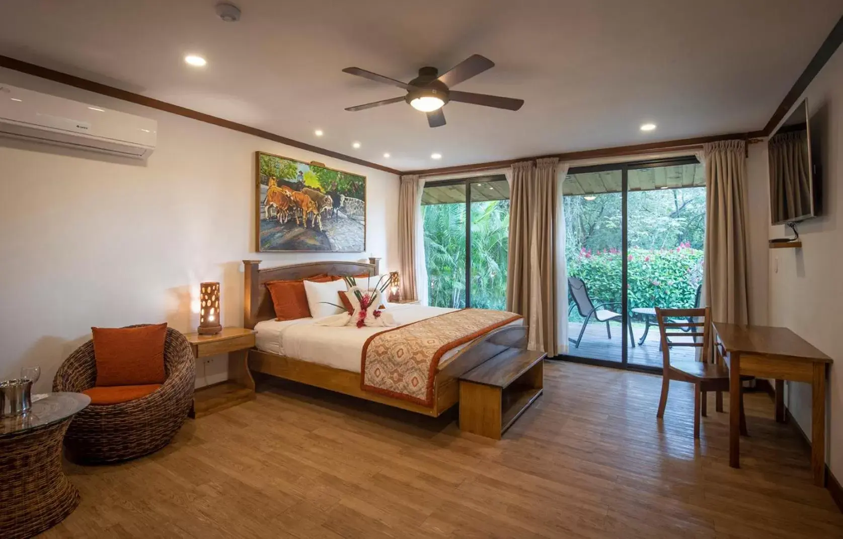 Photo of the whole room in Hacienda Guachipelin Volcano Ranch Hotel & Hot Springs