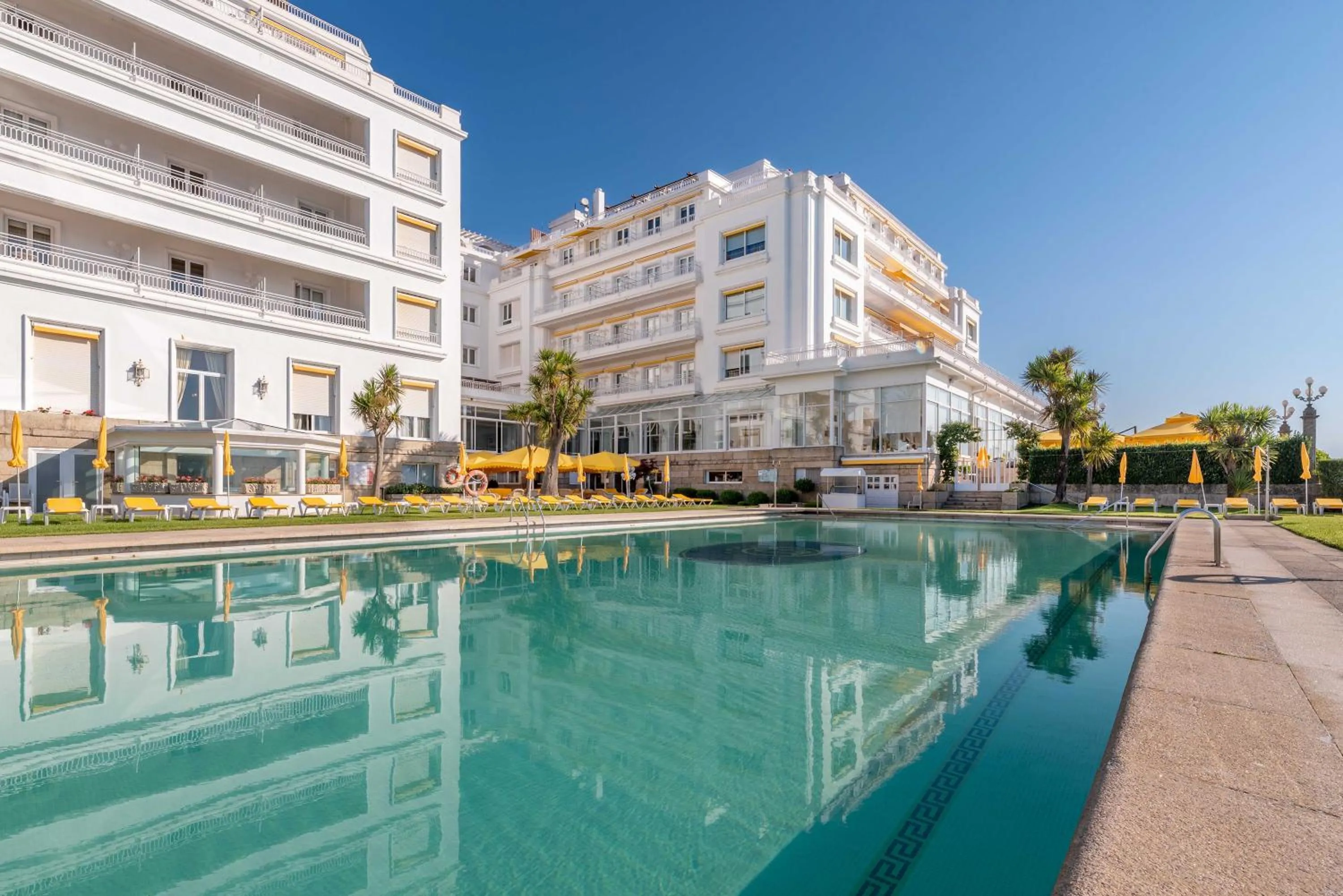 Property building in Eurostars Gran Hotel La Toja