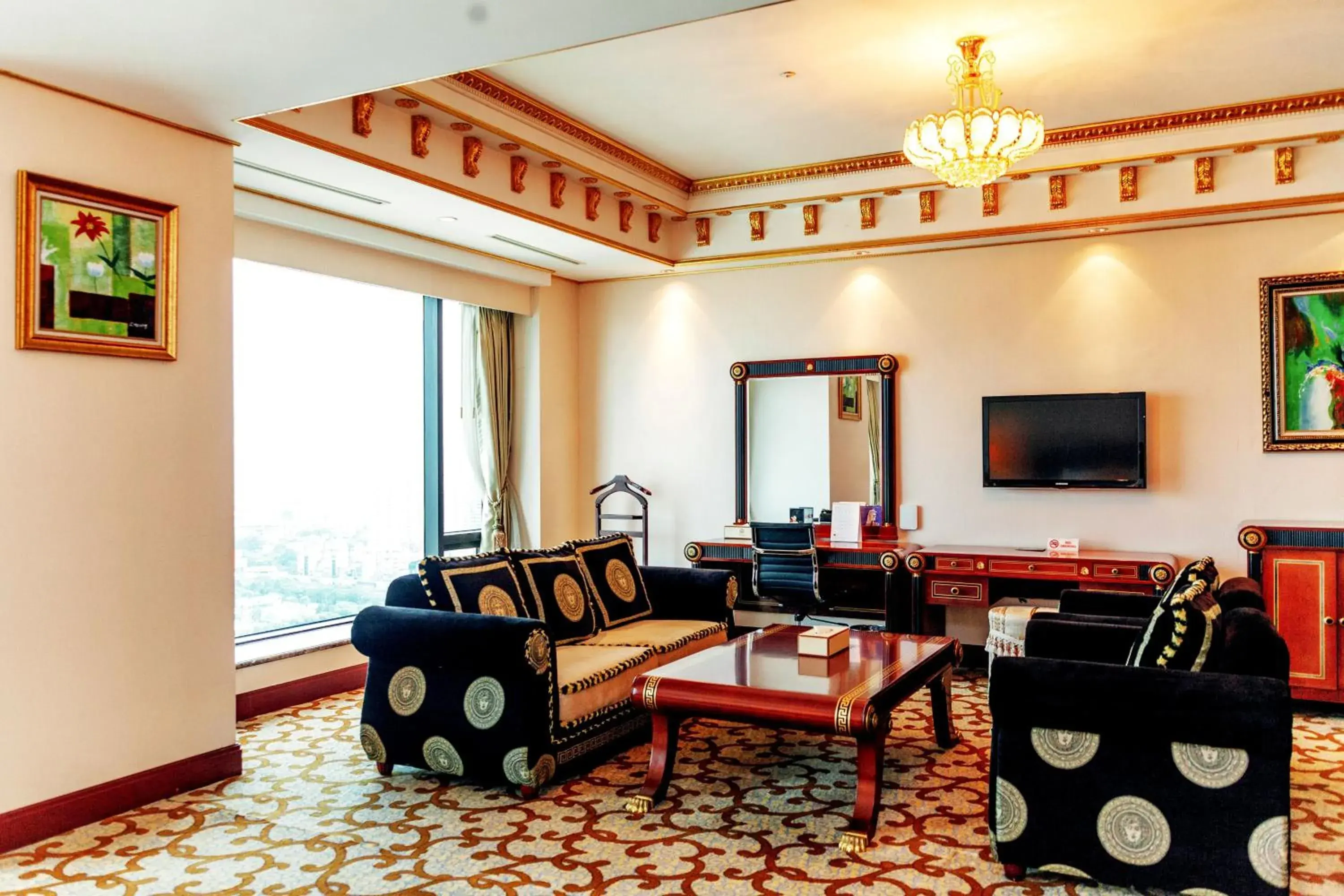 Living room, Seating Area in Grand Plaza Hanoi Hotel