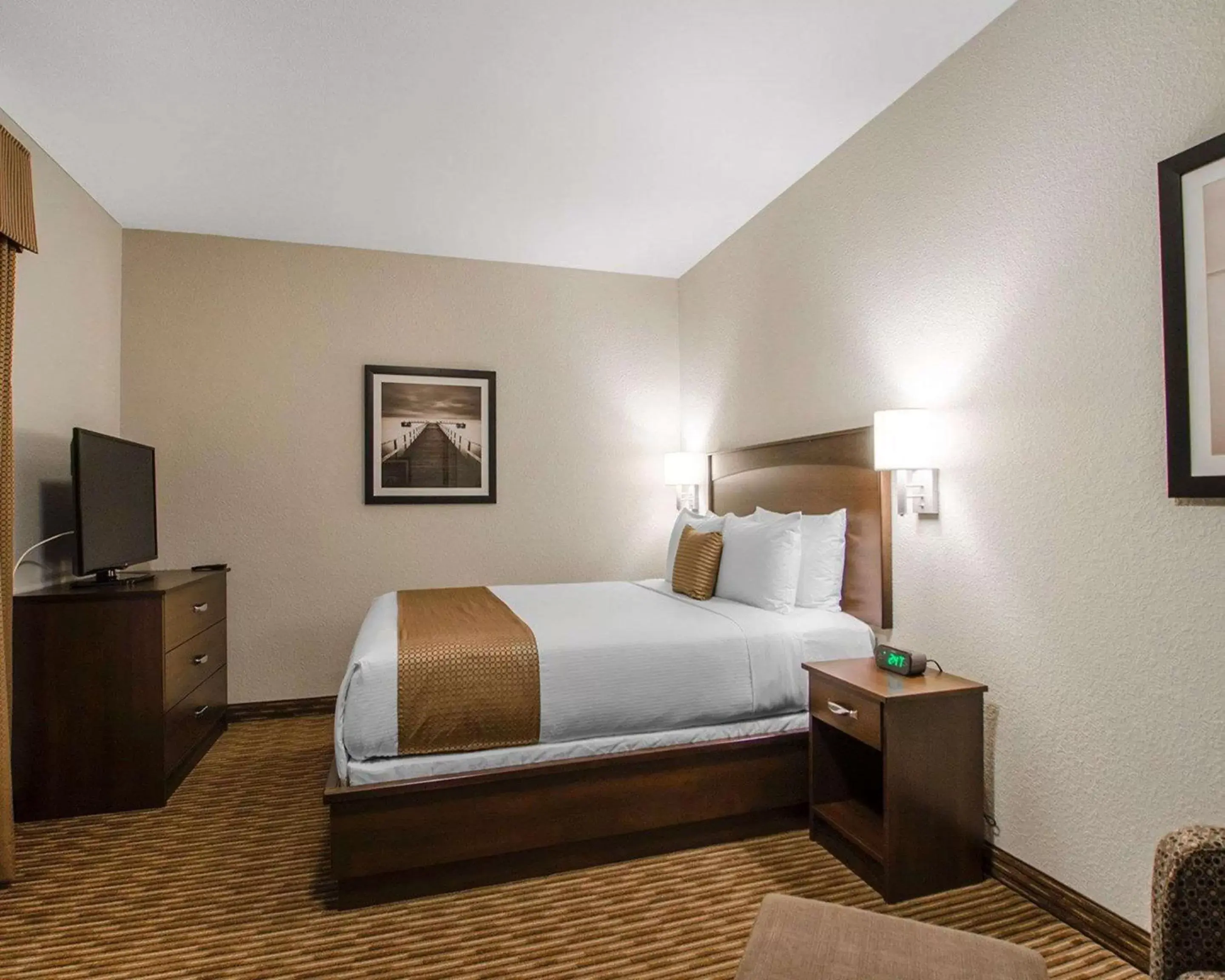 Photo of the whole room, Bed in Quality Inn and Suites