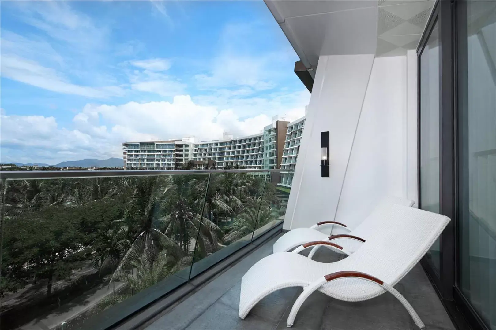 View (from property/room), Balcony/Terrace in The Westin Sanya Haitang Bay Resort
