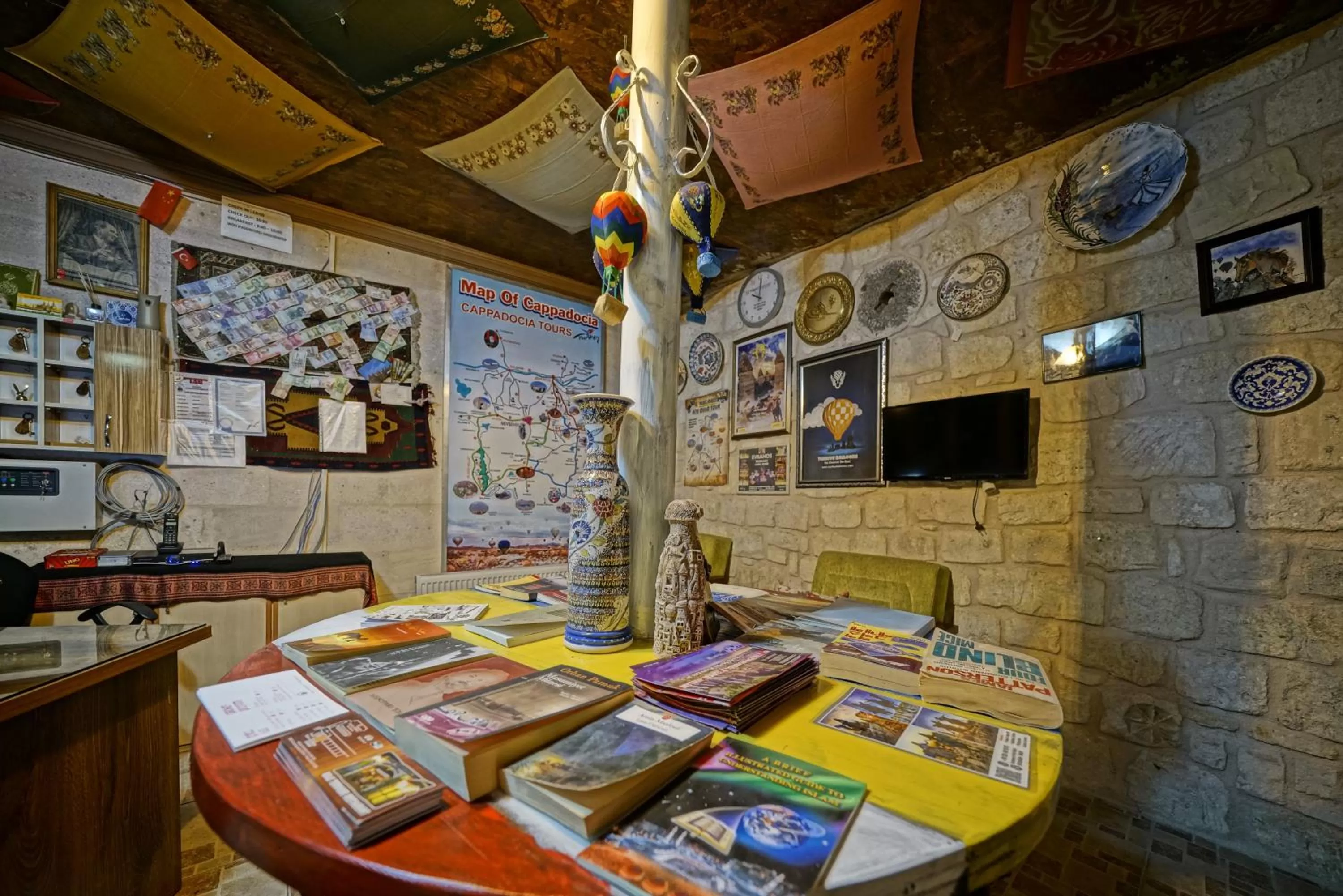 Lobby or reception in Göreme Art Stone