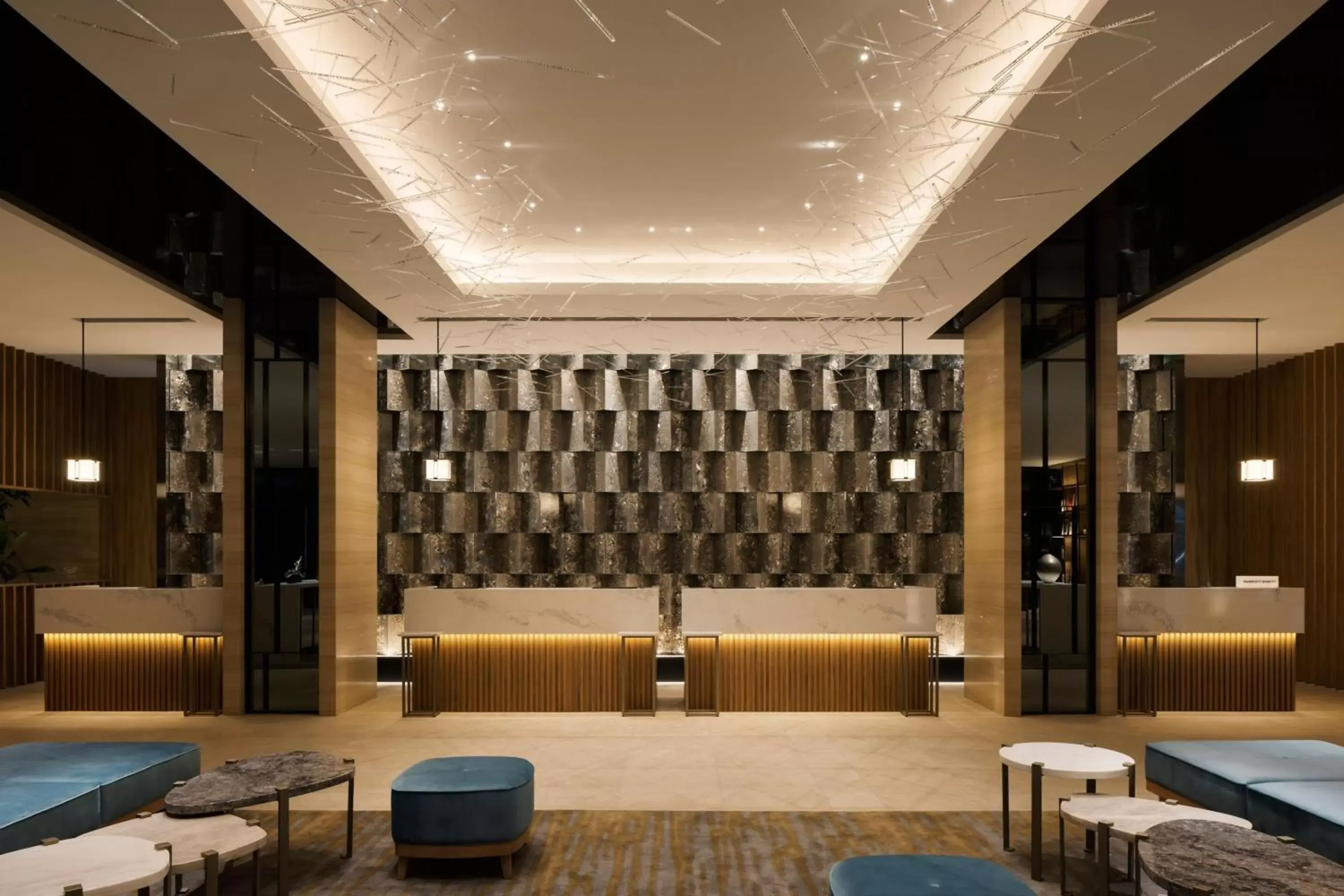 Lobby or reception, Lobby/Reception in Courtyard by Marriott Nagoya