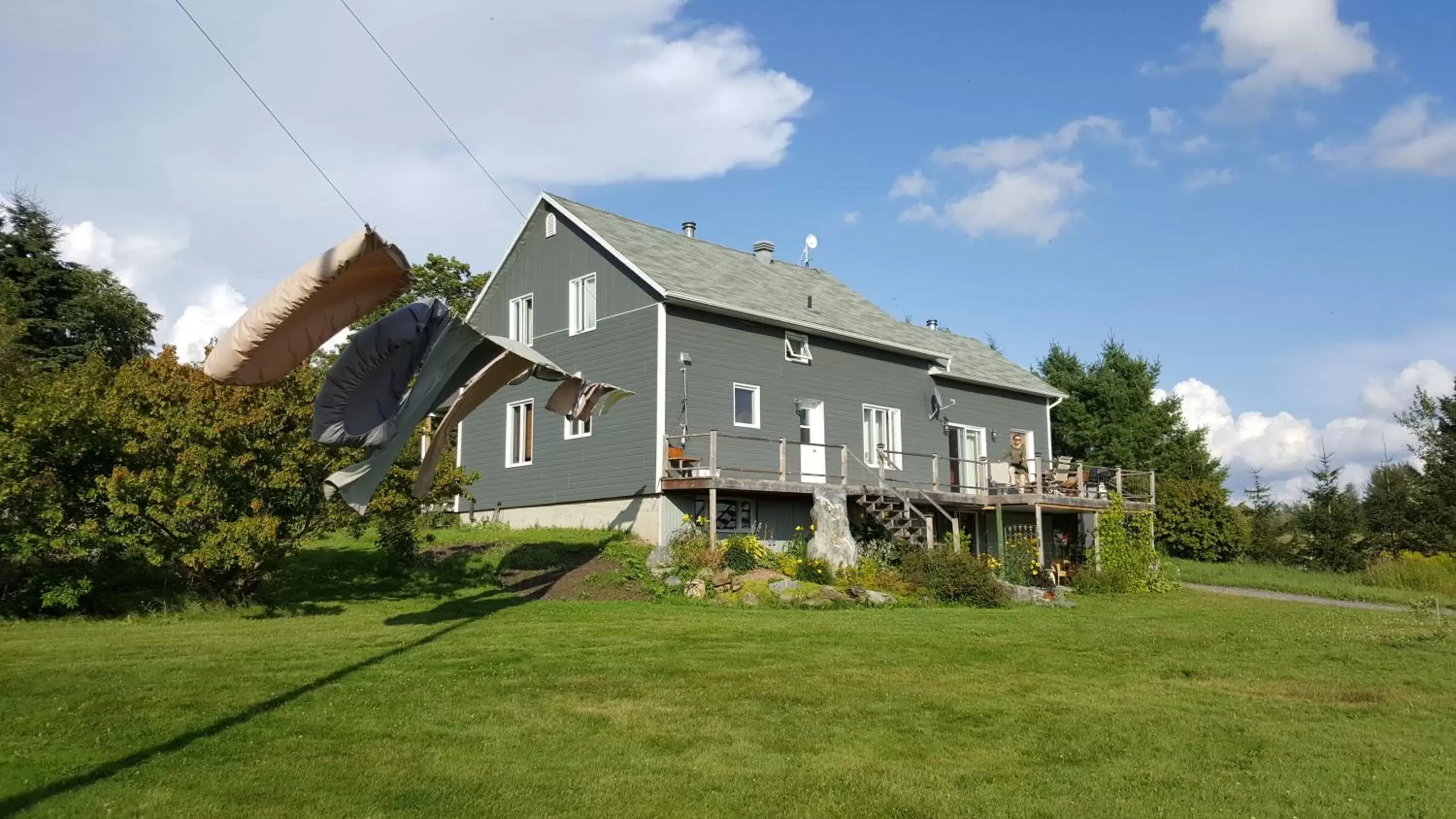 Property Building in Gite chez Gilles Lévesque